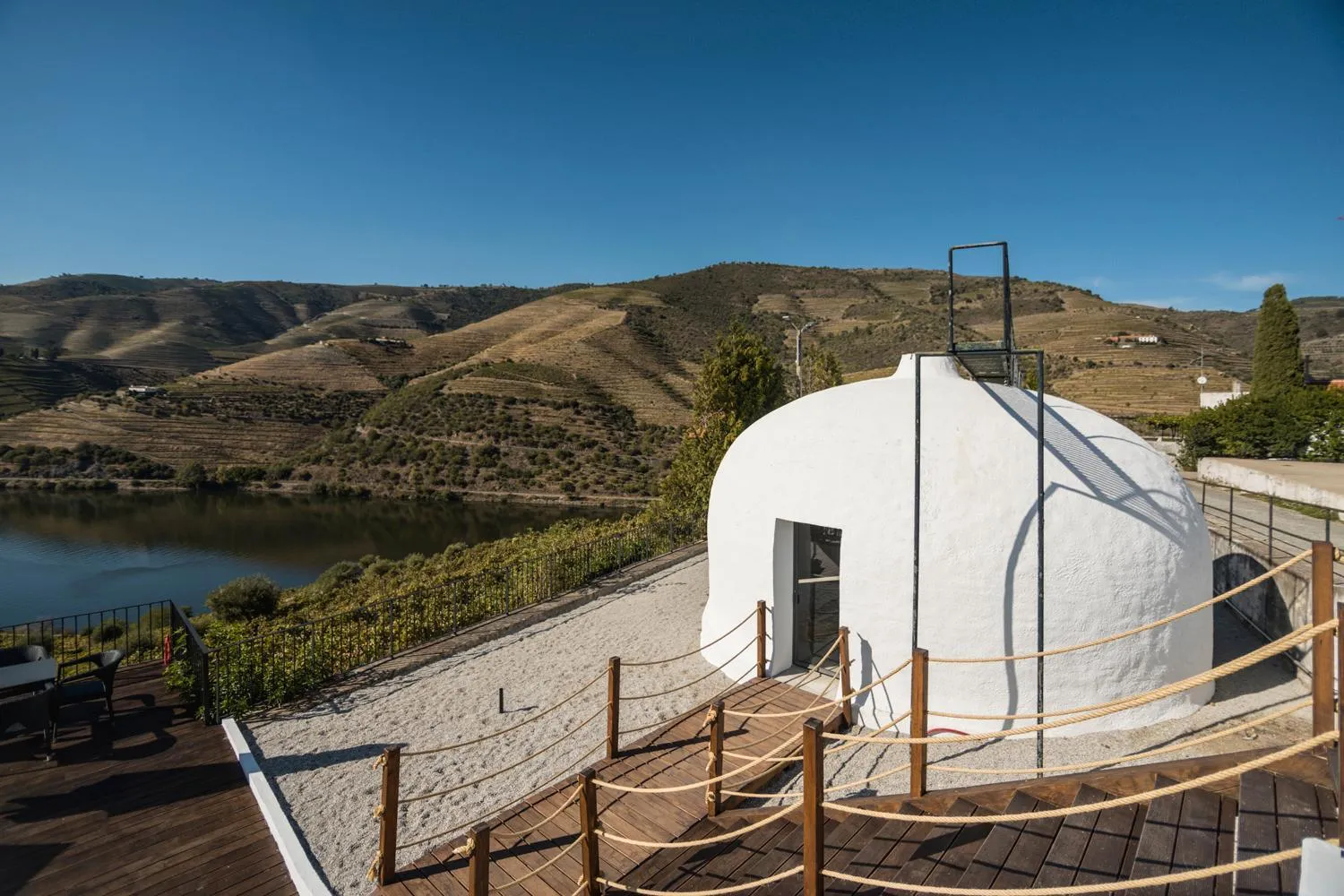 Balcony/Terrace in Quinta São Luiz The Vine House Douro