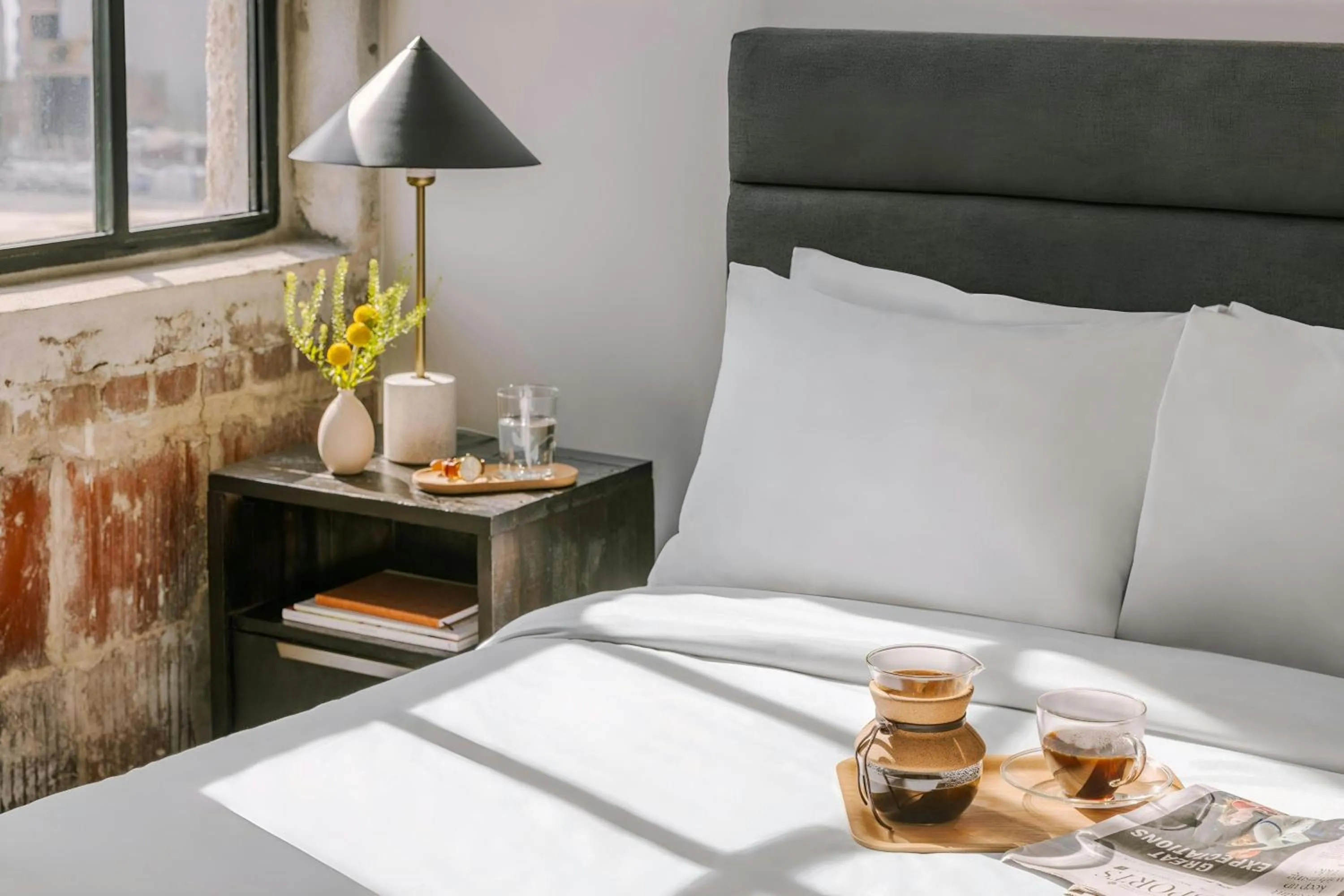 Bedroom, Bed in Sonder by Marriott Bonvoy The Schaeffer Apartments French Quarter