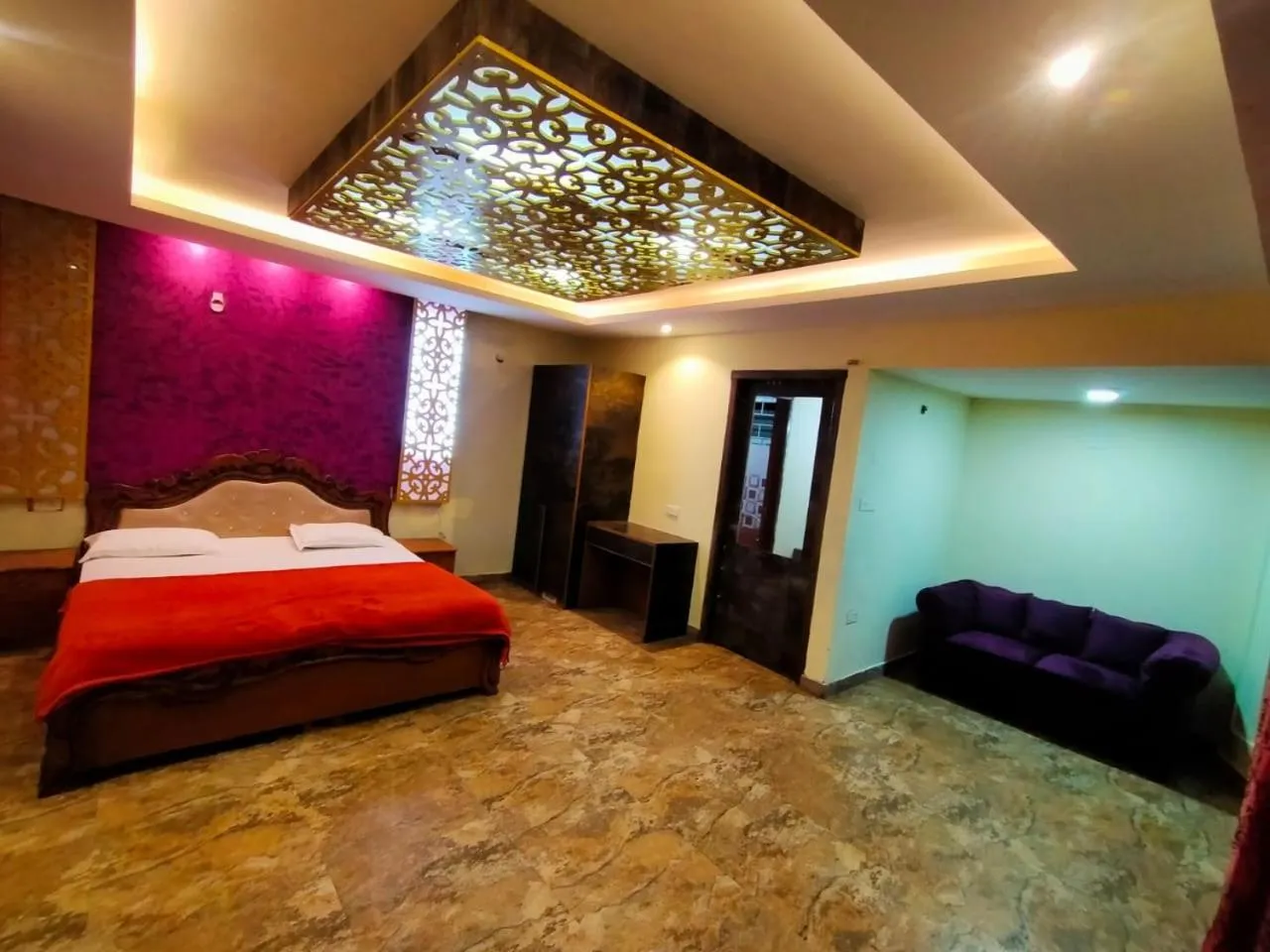 Bedroom, Bed in MAGIC MIST RESORT