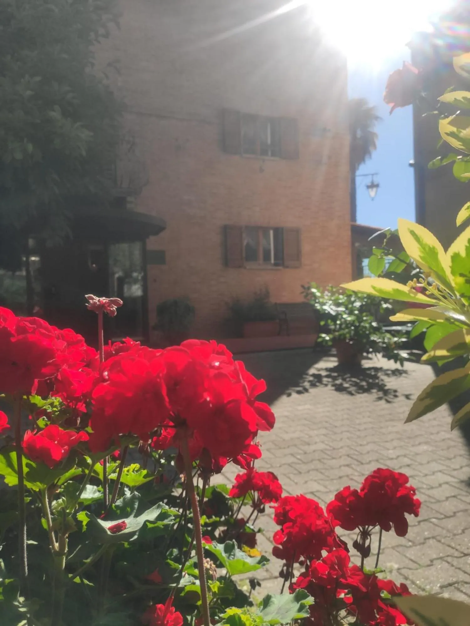 Property building in Hotel Arcobaleno Siena