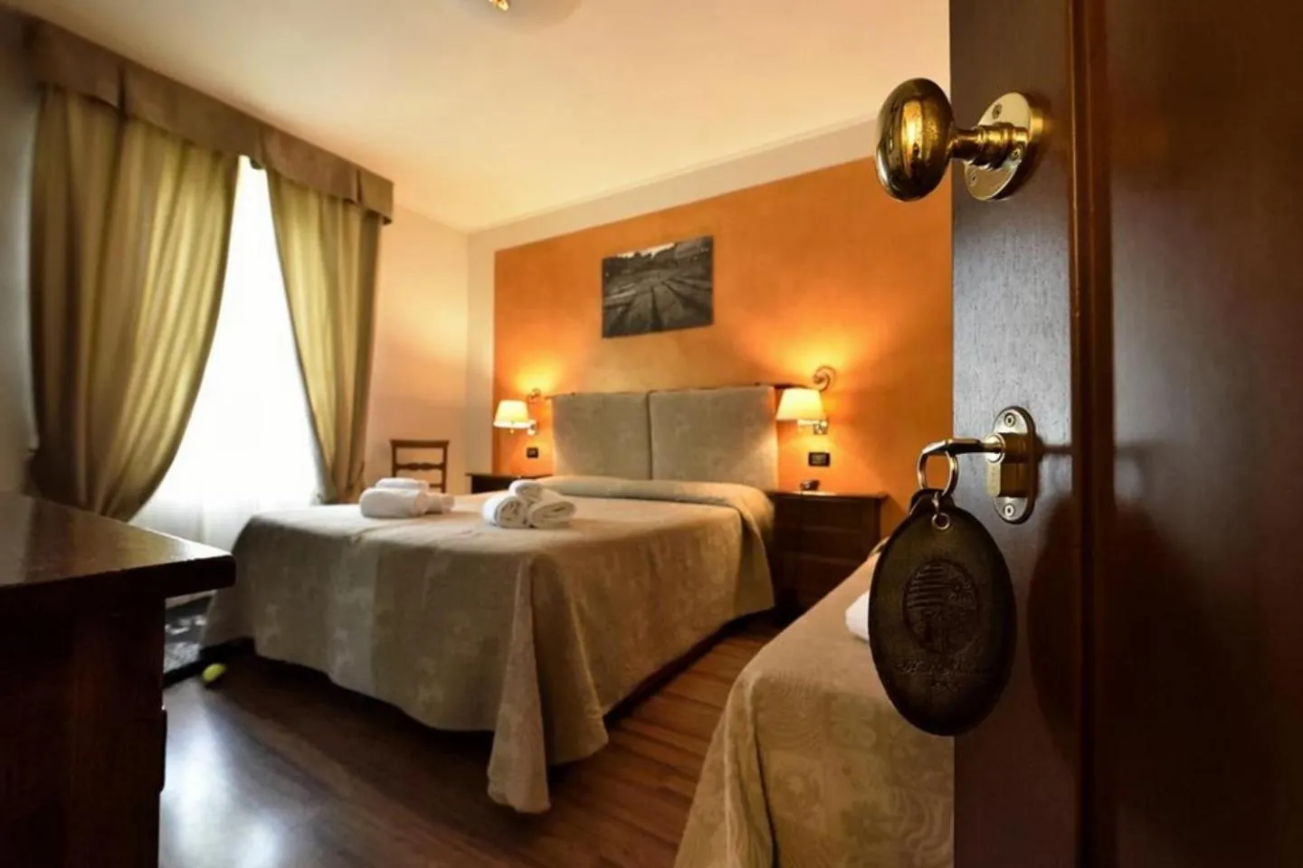 Photo of the whole room in Hotel Arcobaleno Siena