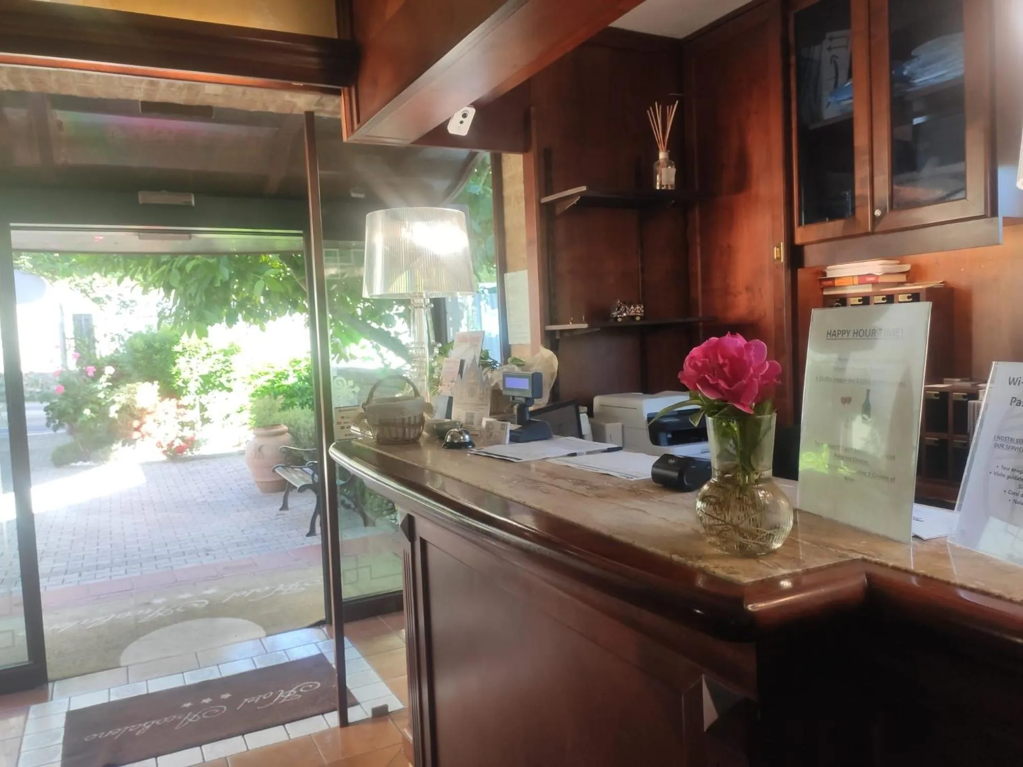 Garden in Hotel Arcobaleno Siena