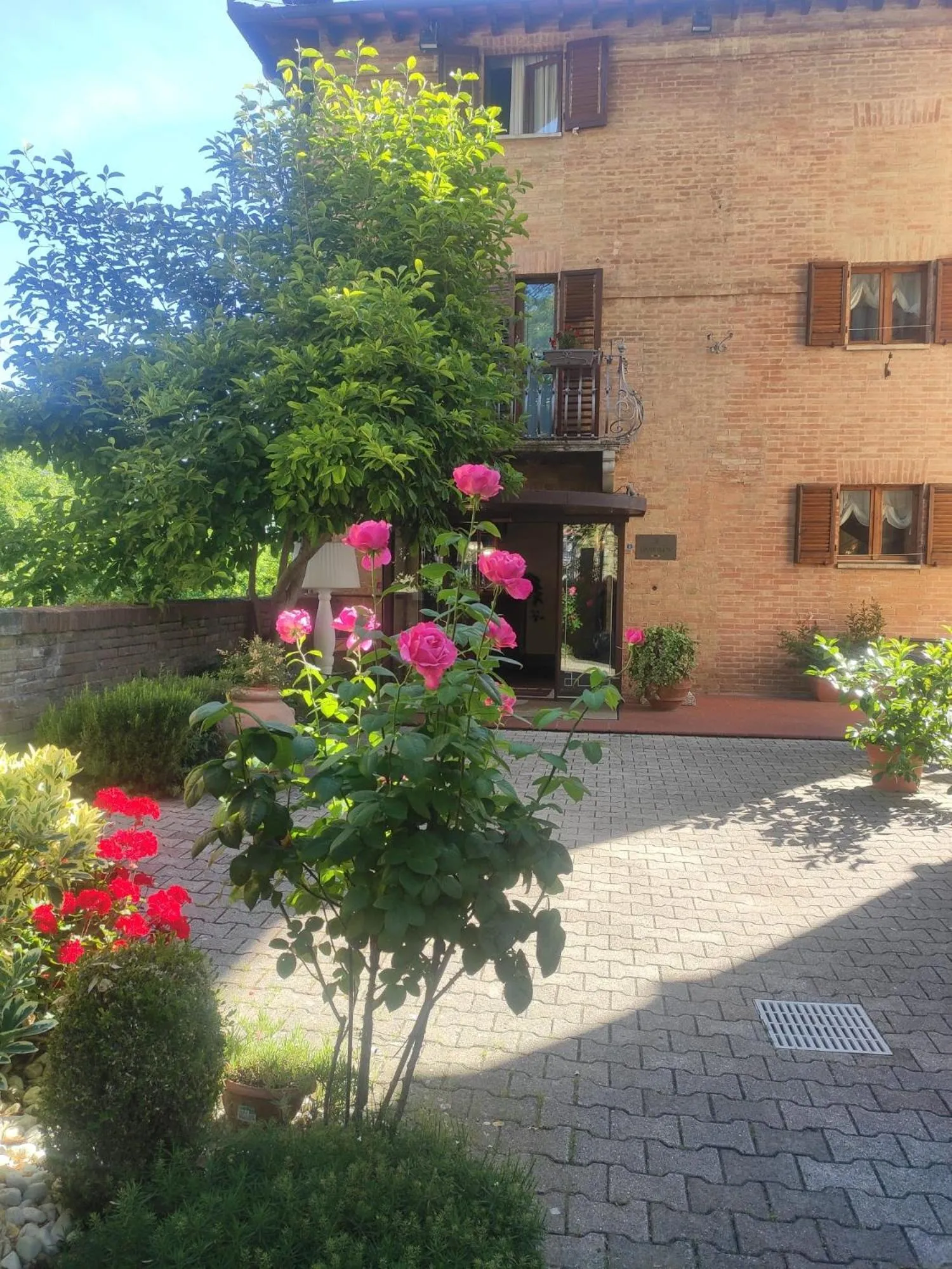 Garden in Hotel Arcobaleno Siena
