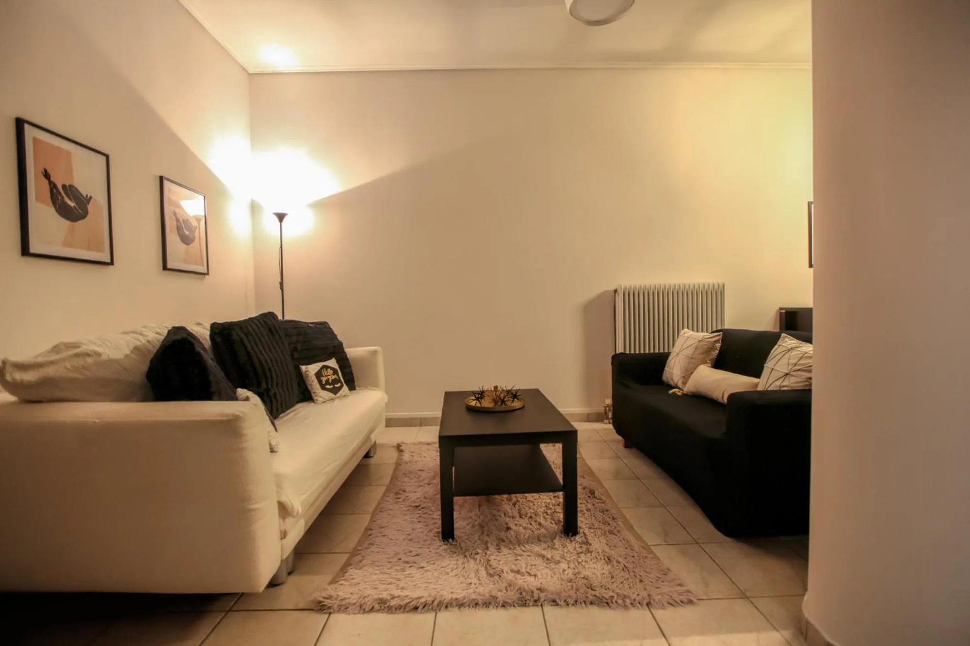 Living room in Grand Meteora Central Luxury Apartment