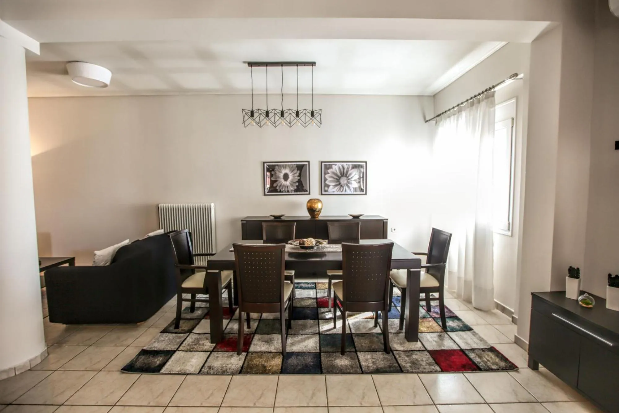 Living room in Grand Meteora Central Luxury Apartment