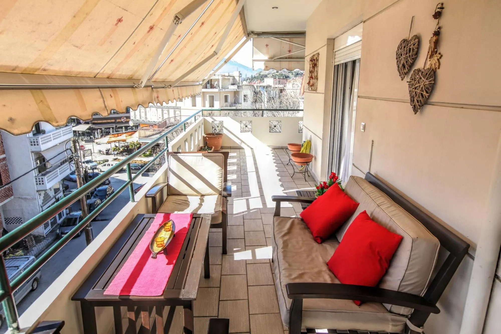 Patio in Grand Meteora Central Luxury Apartment