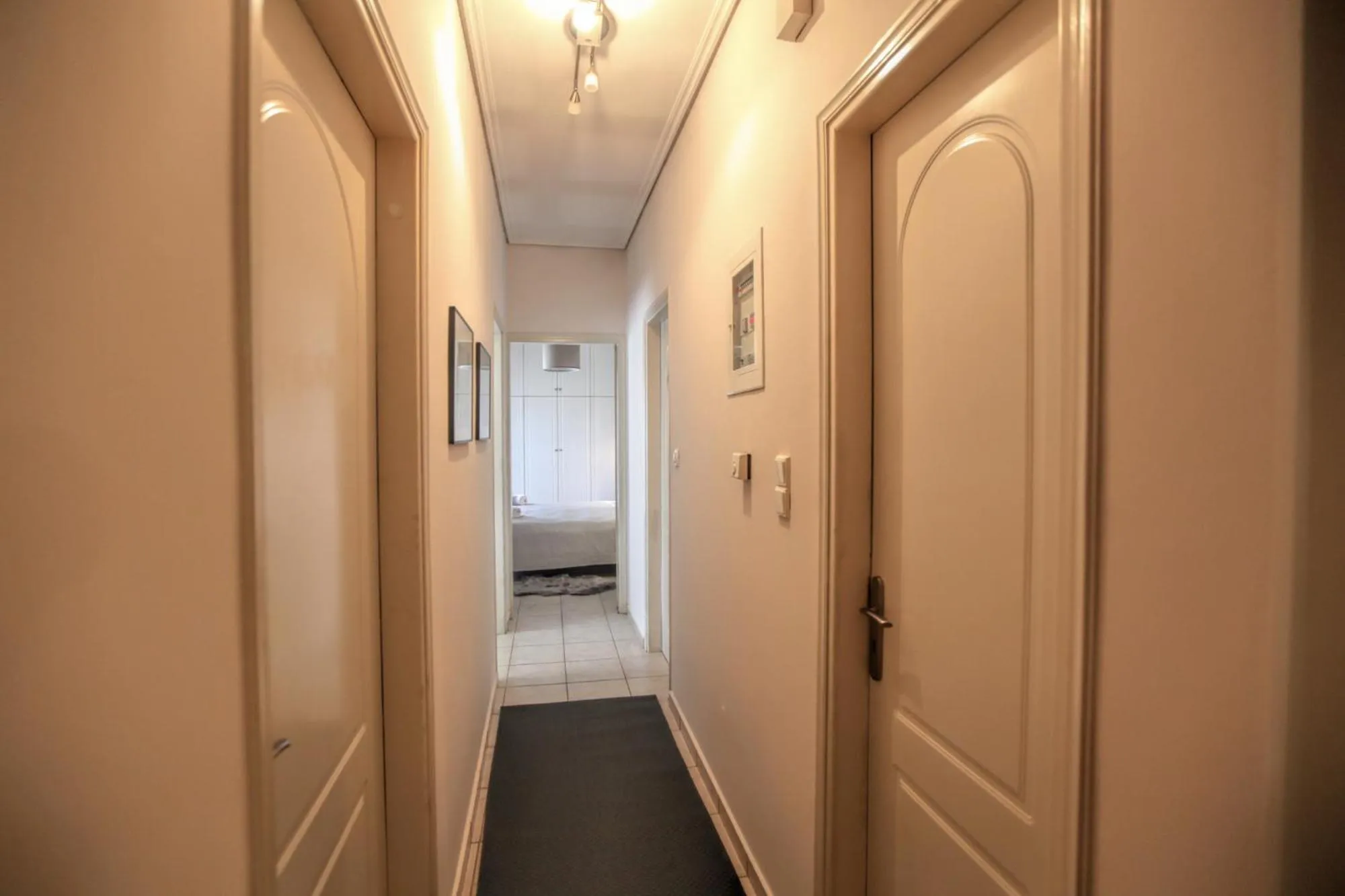 Bedroom in Grand Meteora Central Luxury Apartment