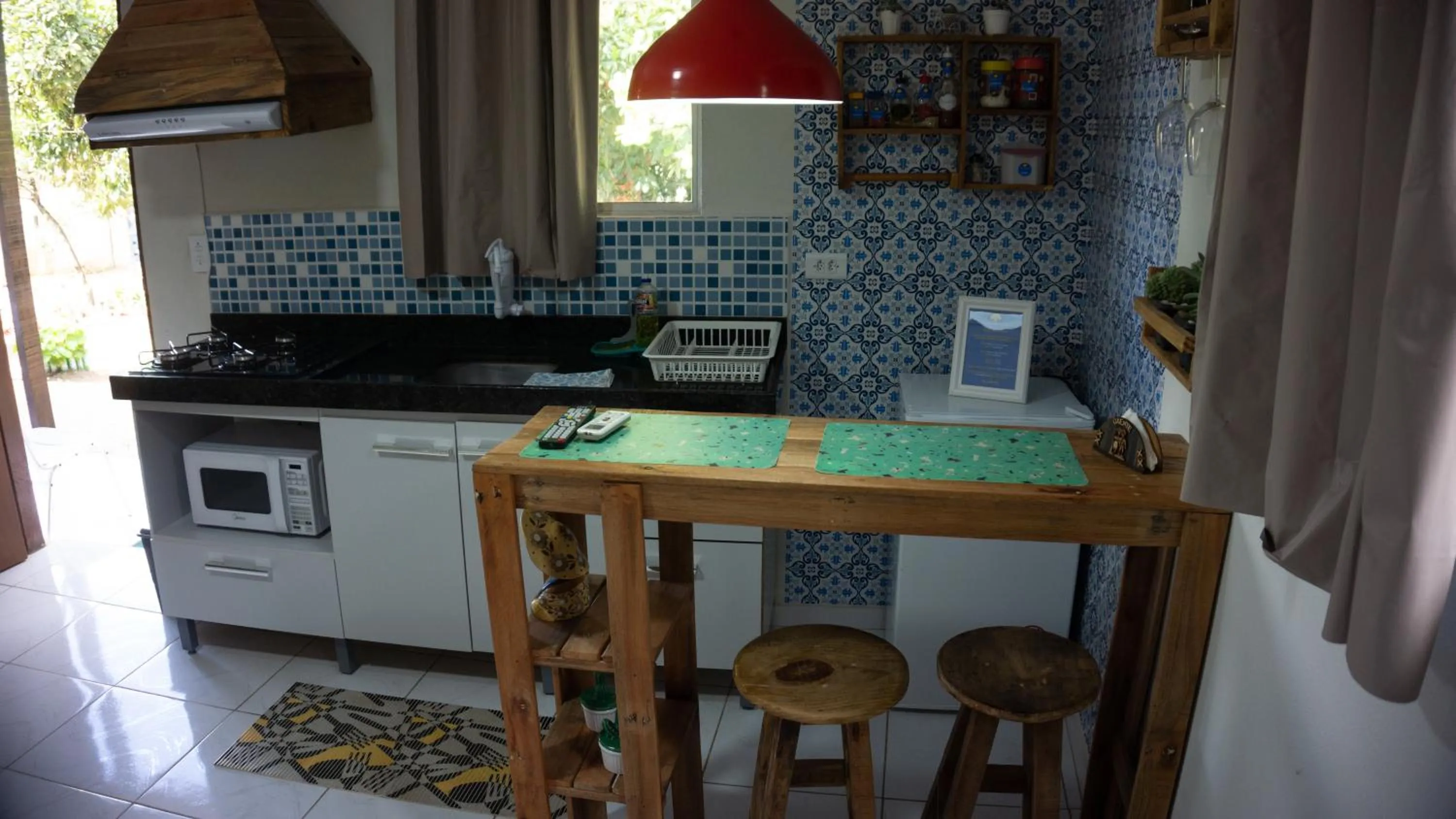 kitchen in Pousada Viana