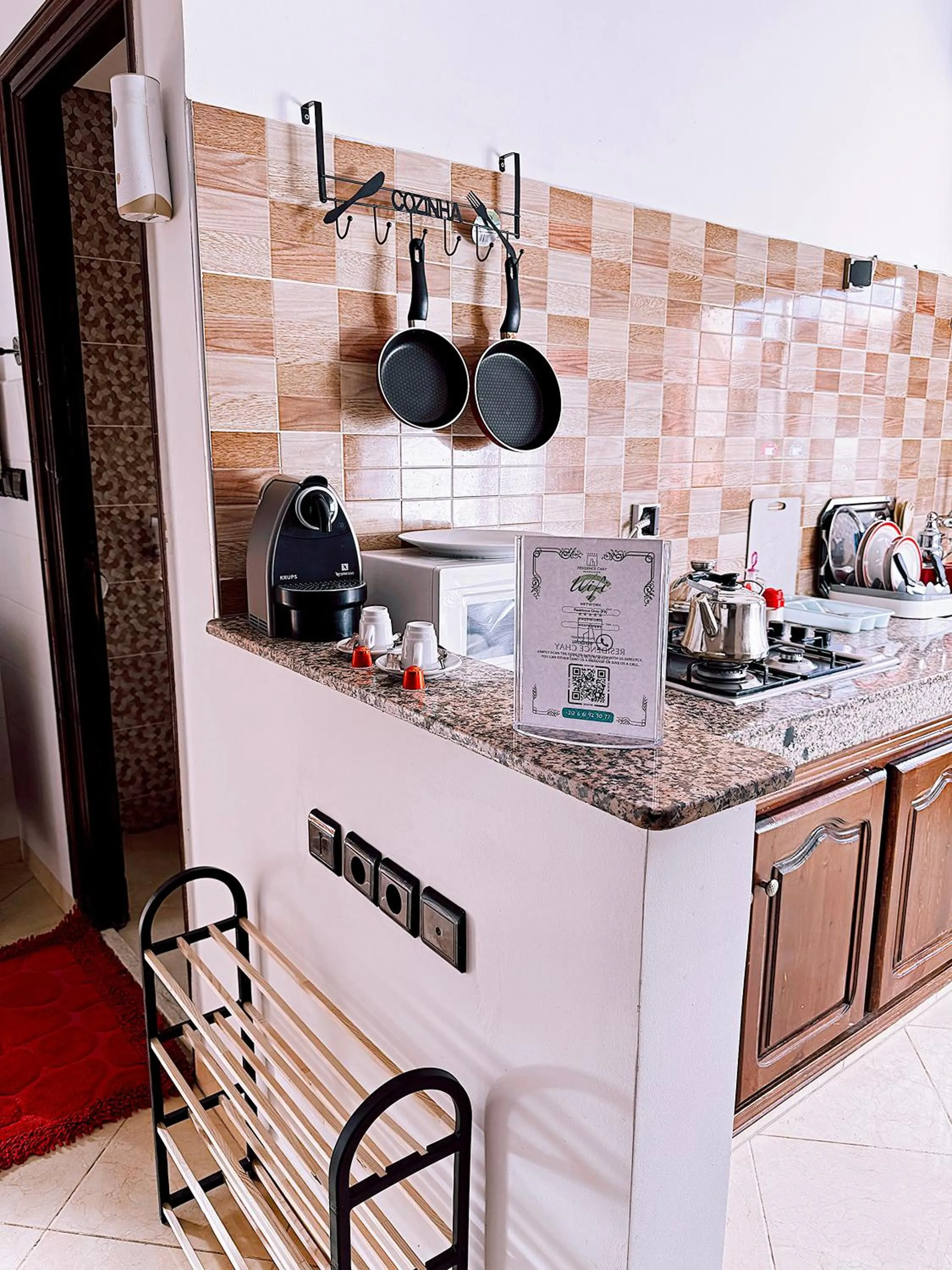 Coffee/tea facilities in Residence Chay - Luxury Appart