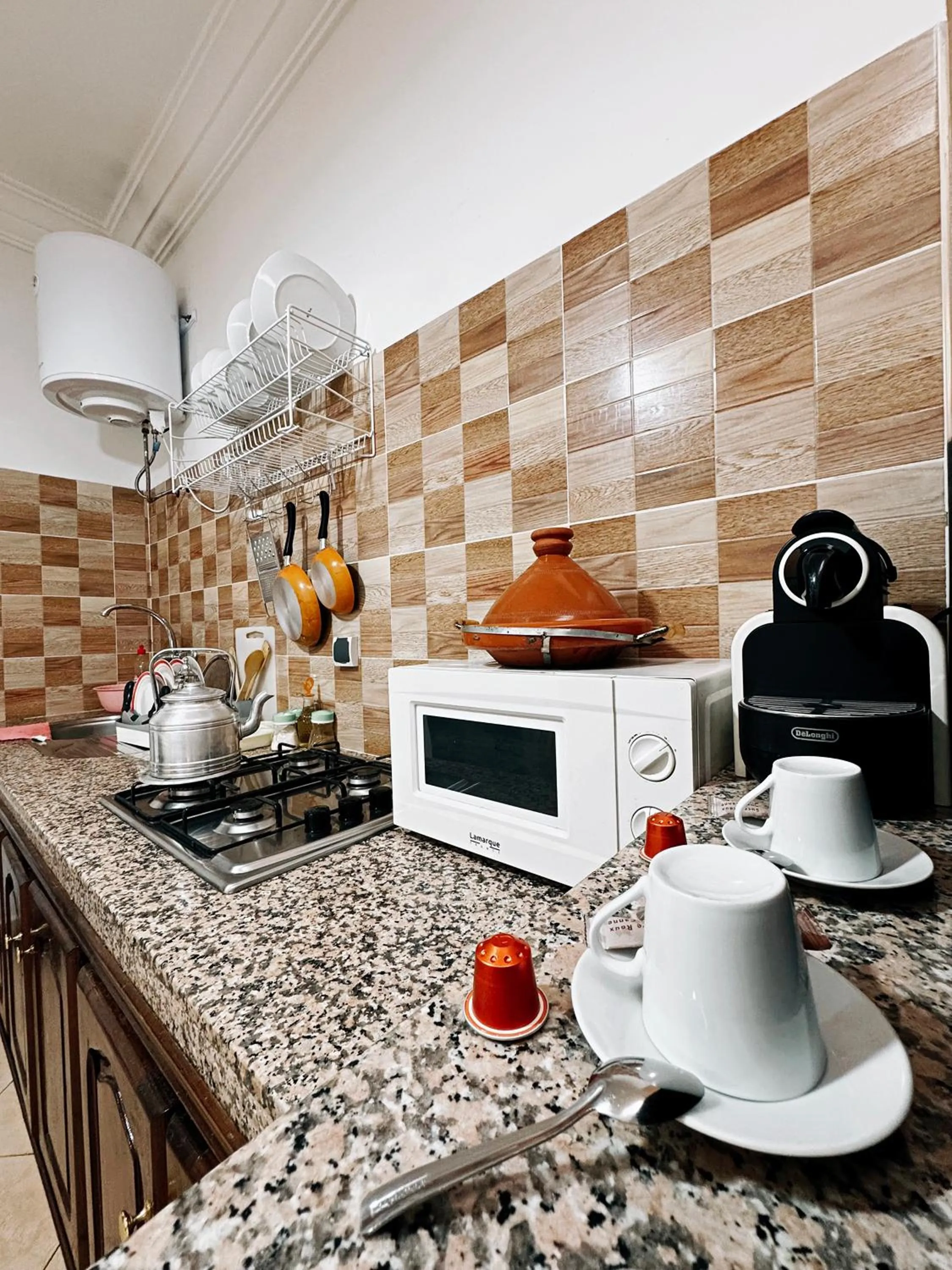Coffee/tea facilities in Residence Chay - Luxury Appart