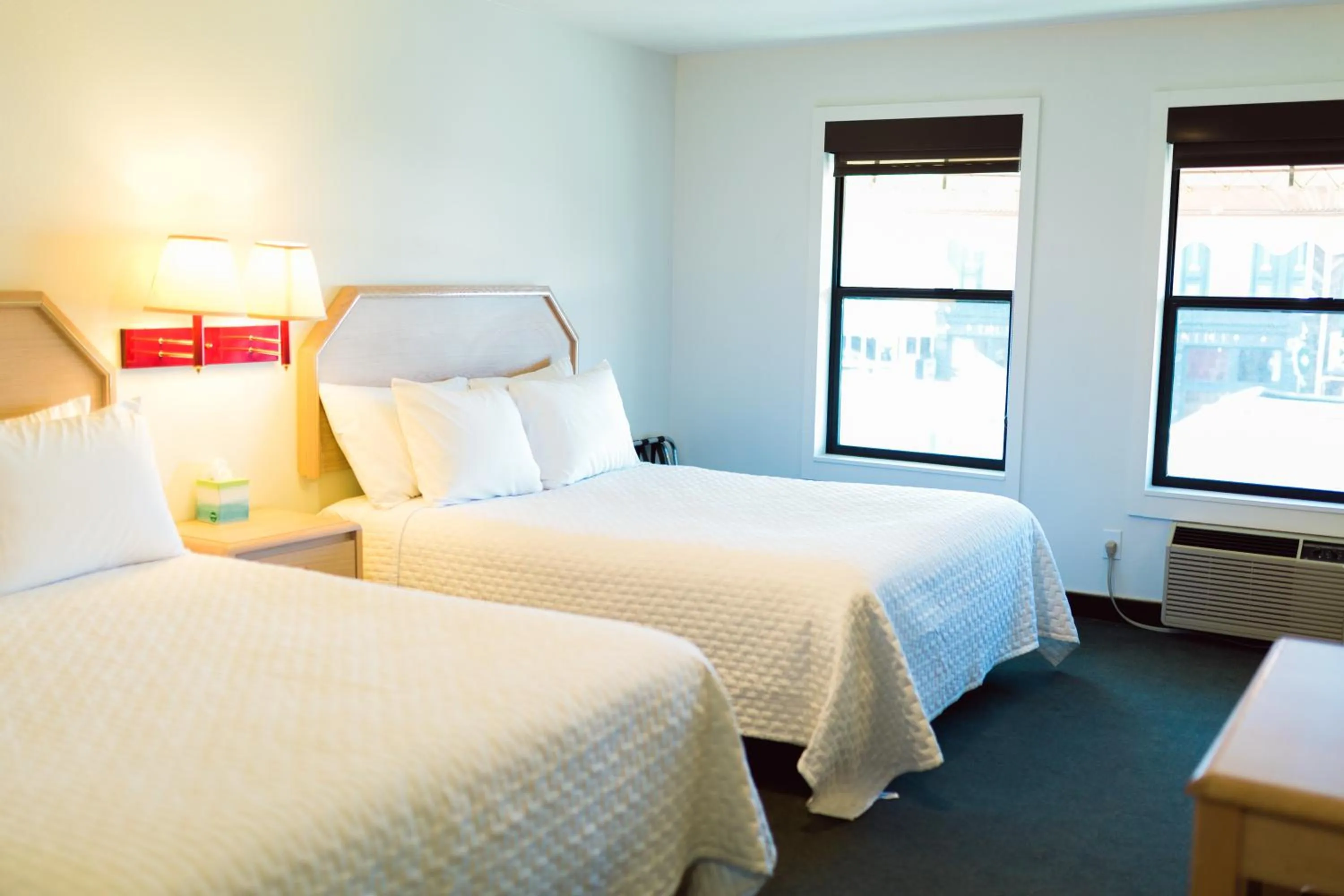 Bed in Two Sunsets Hotel