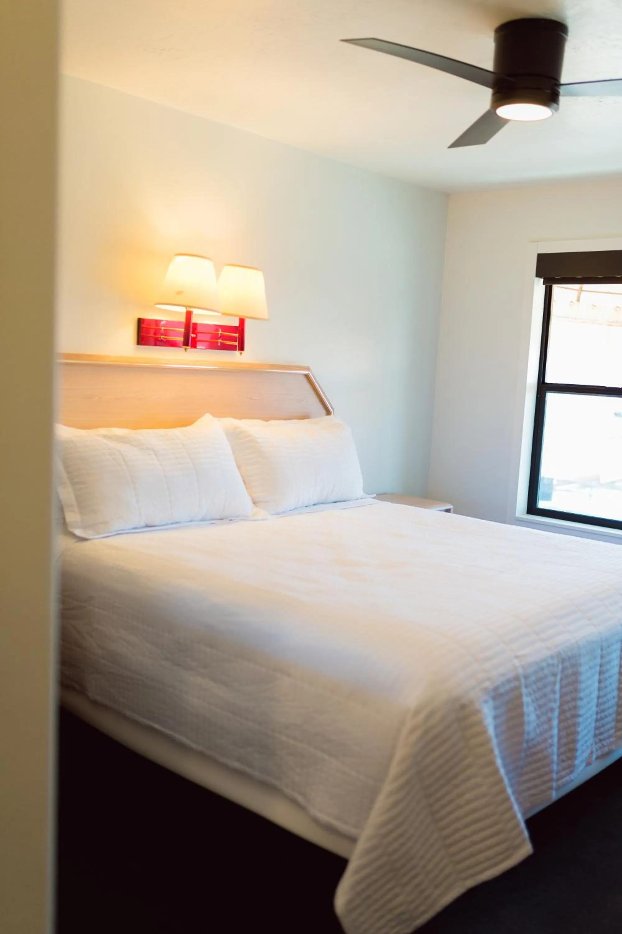 Bed in Two Sunsets Hotel