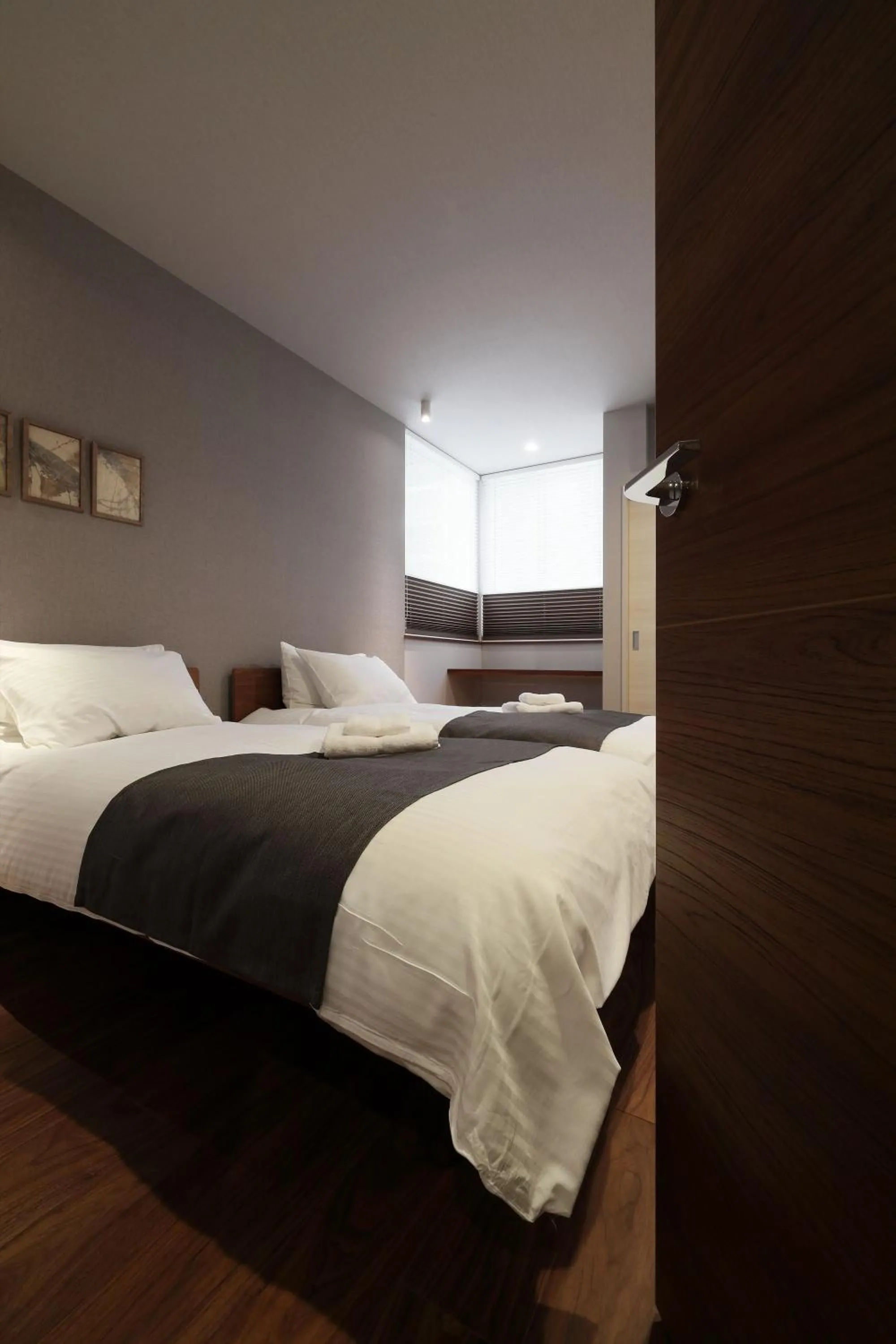 Bedroom, Bed in Orchid Furano