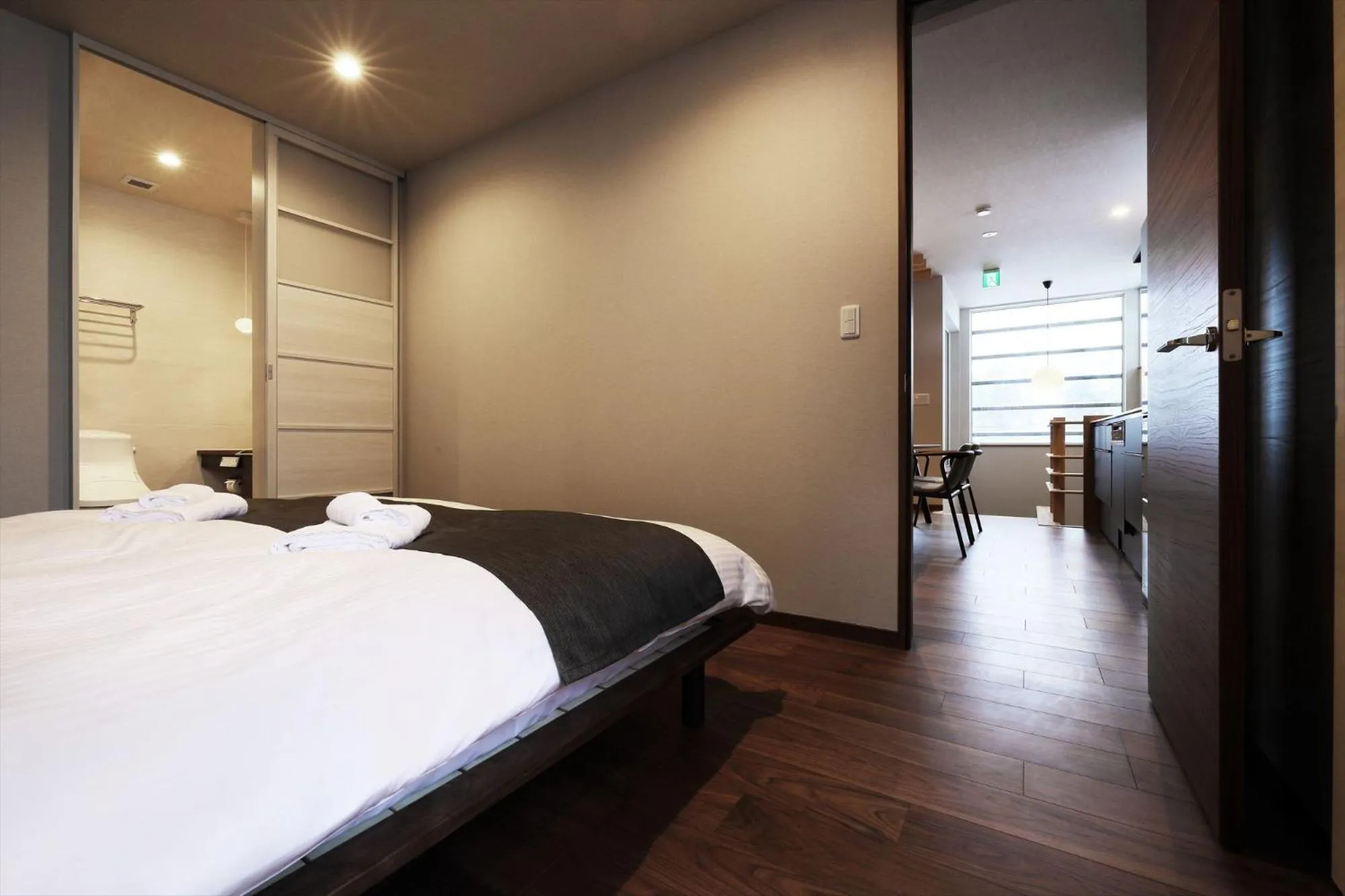 Bedroom, Bed in Orchid Furano