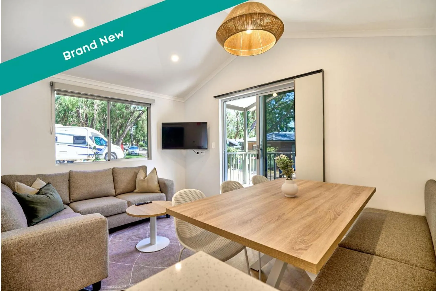 Living room in Tasman Holiday Parks - Yallingup Caves