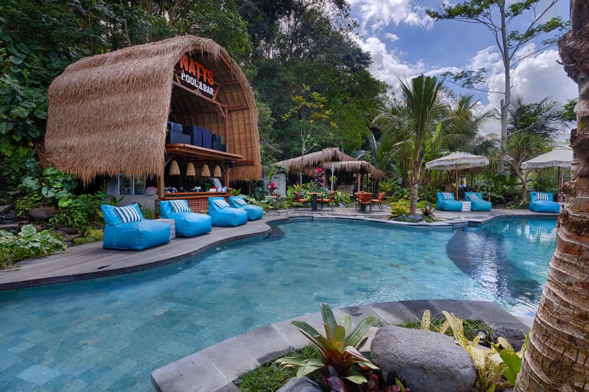 Swimming pool in Natya River Sidemen