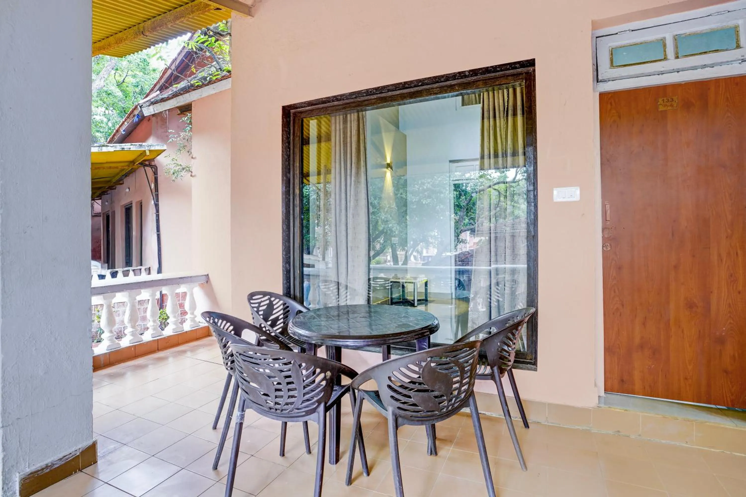 Balcony/Terrace in The Byke Heritage Resort - Matheran