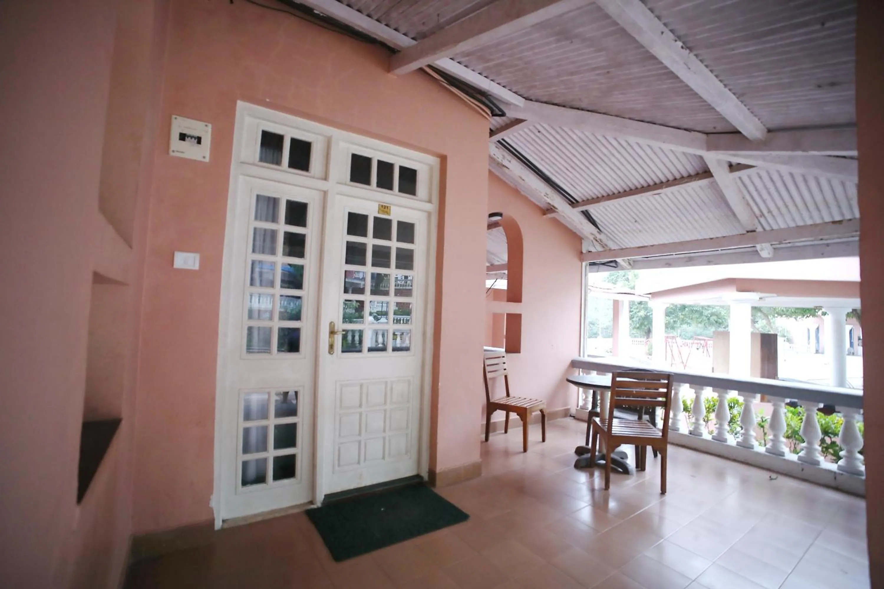 Balcony/Terrace in The Byke Heritage Resort - Matheran