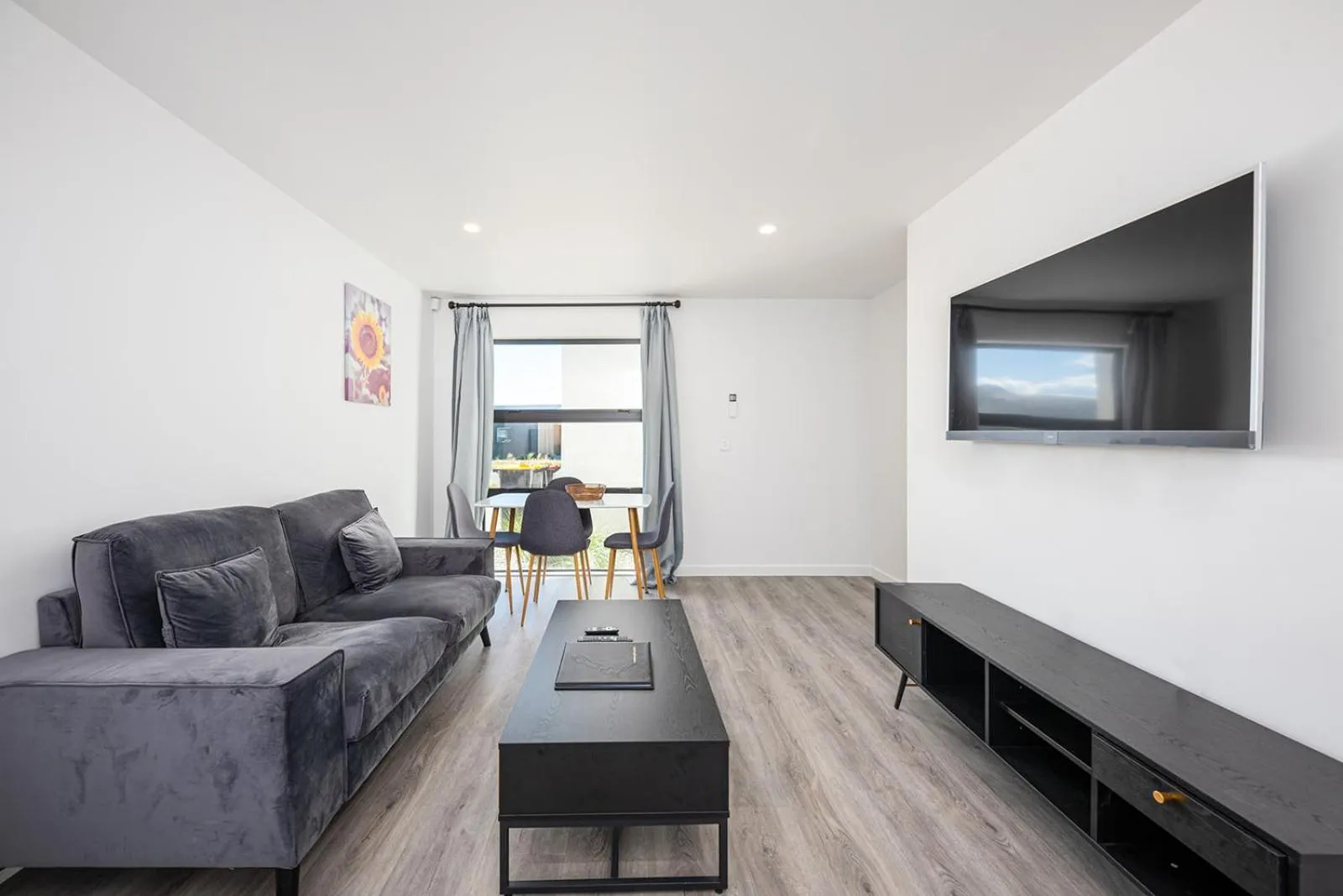 Living room in Tekapo Top 1000 Apartment