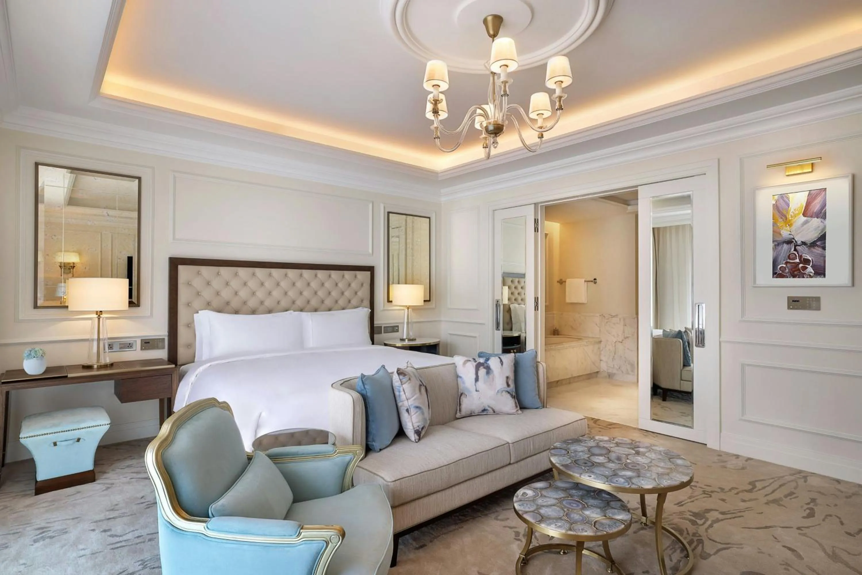 Photo of the whole room, Bed in The Ritz-Carlton, Amman