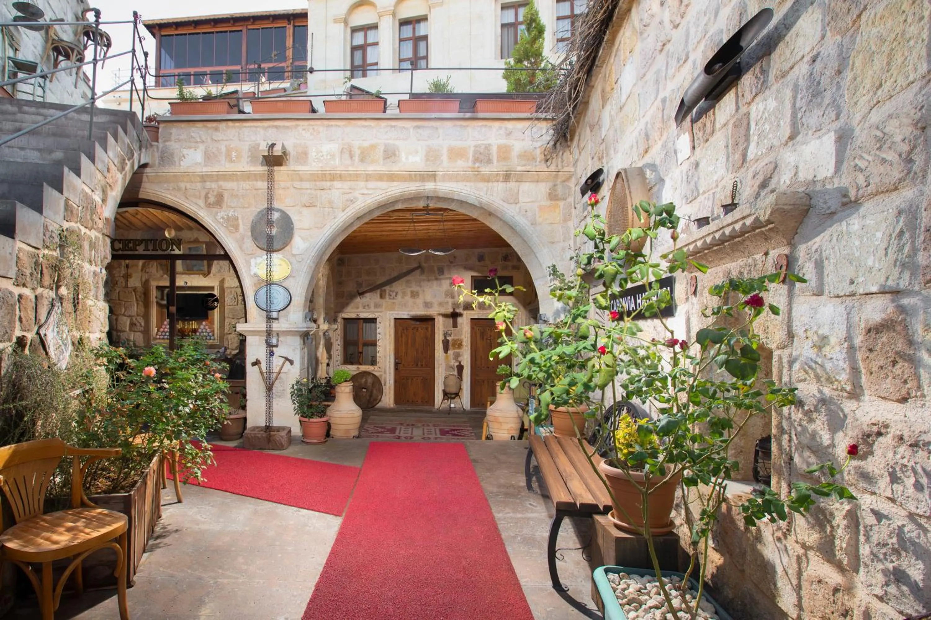 Property building in Cappa Via Cave Hotel