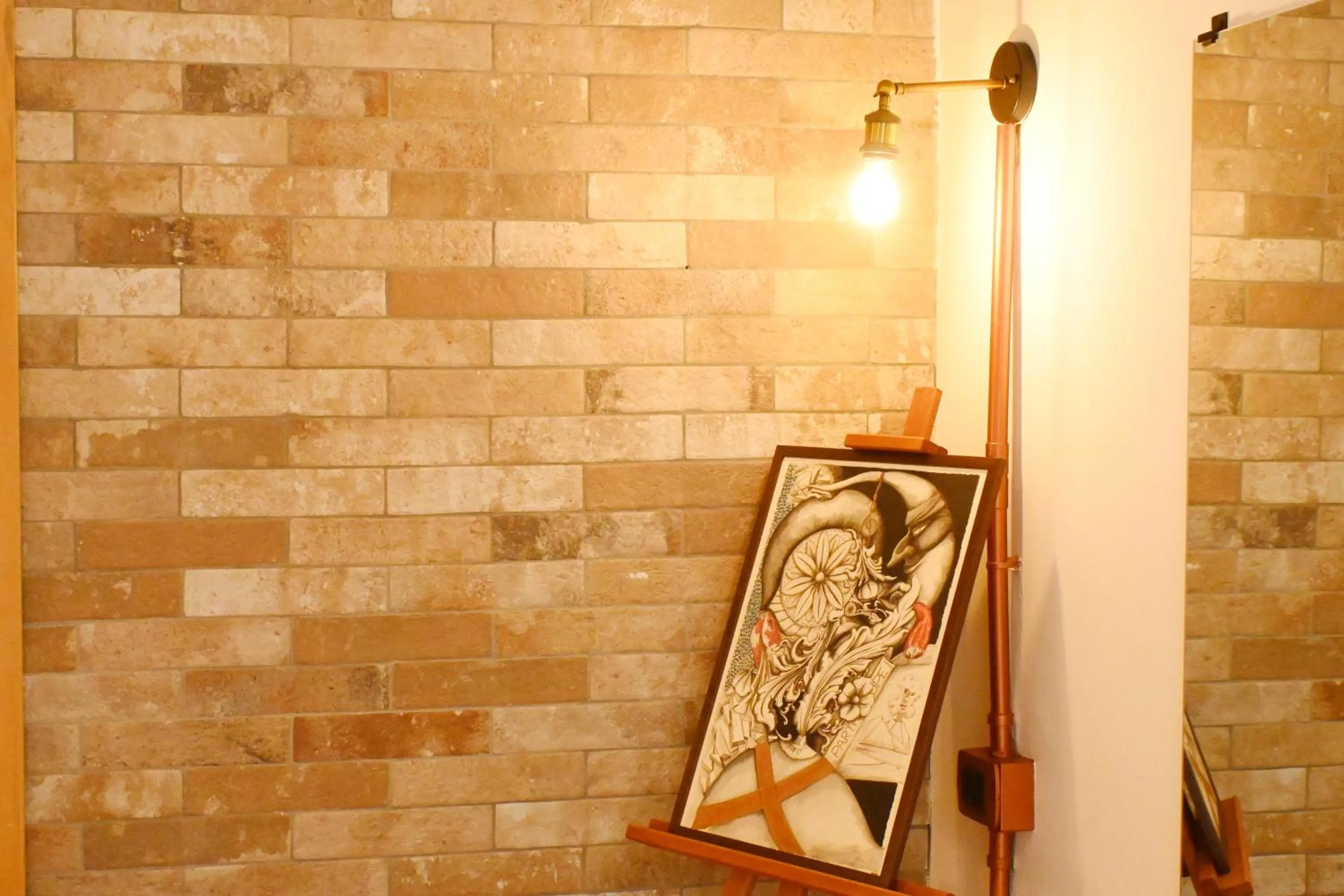 Decorative detail in Napoli Cityscape