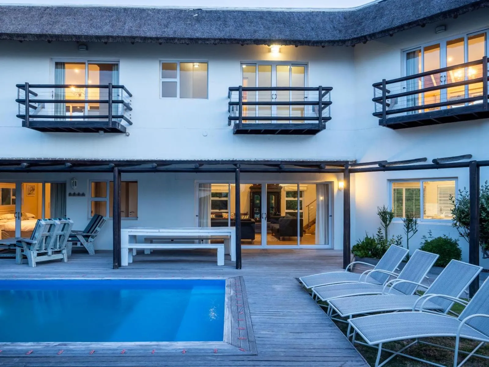 Patio in Beach Break Guest Houses and Villas