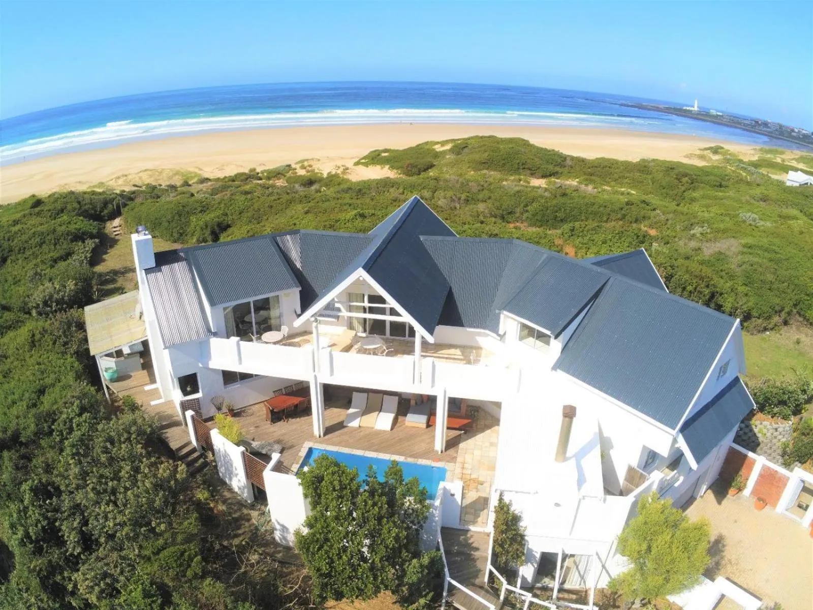 Bird's eye view in Beach Break Guest Houses and Villas