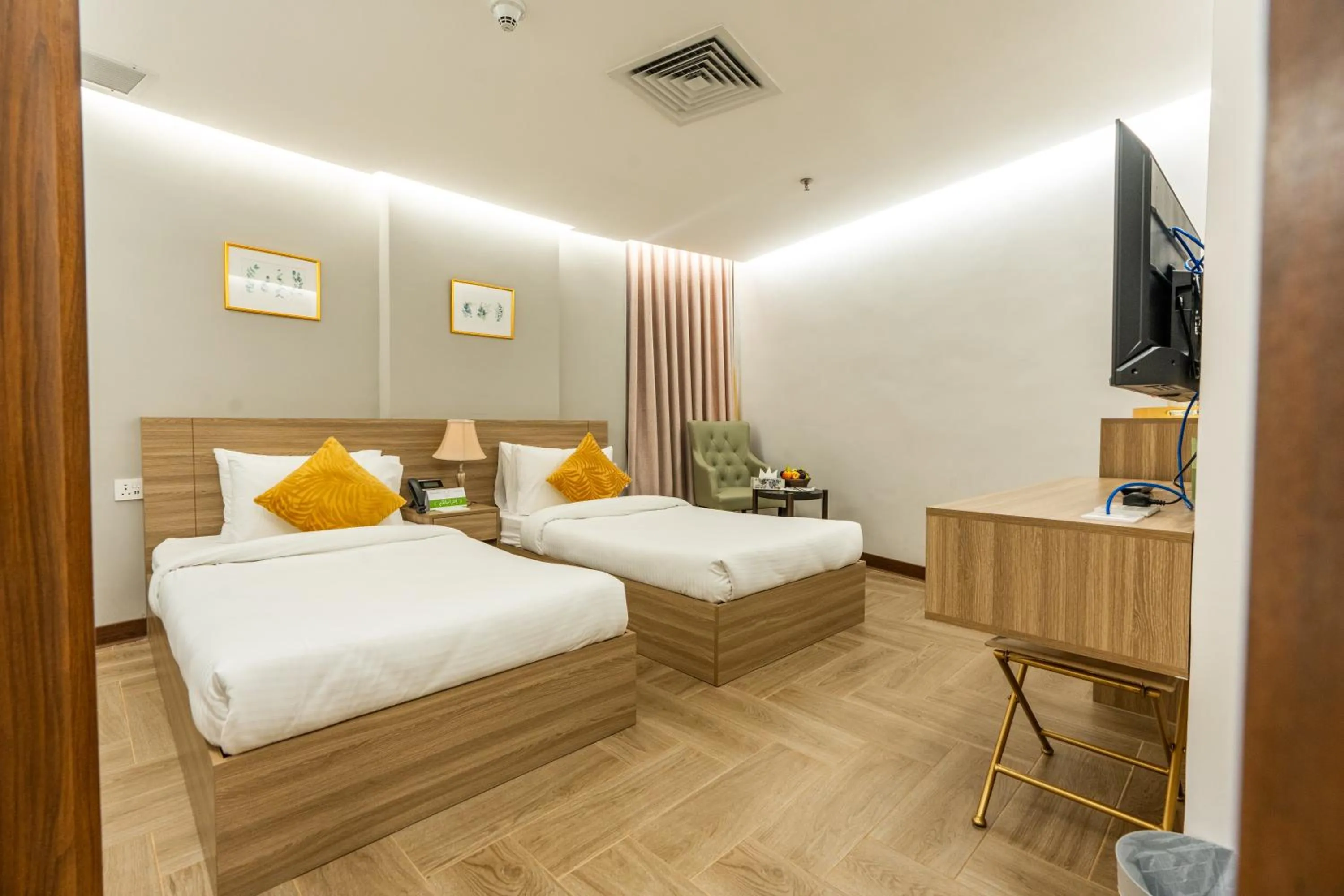 Bed in Al Salam Hotel