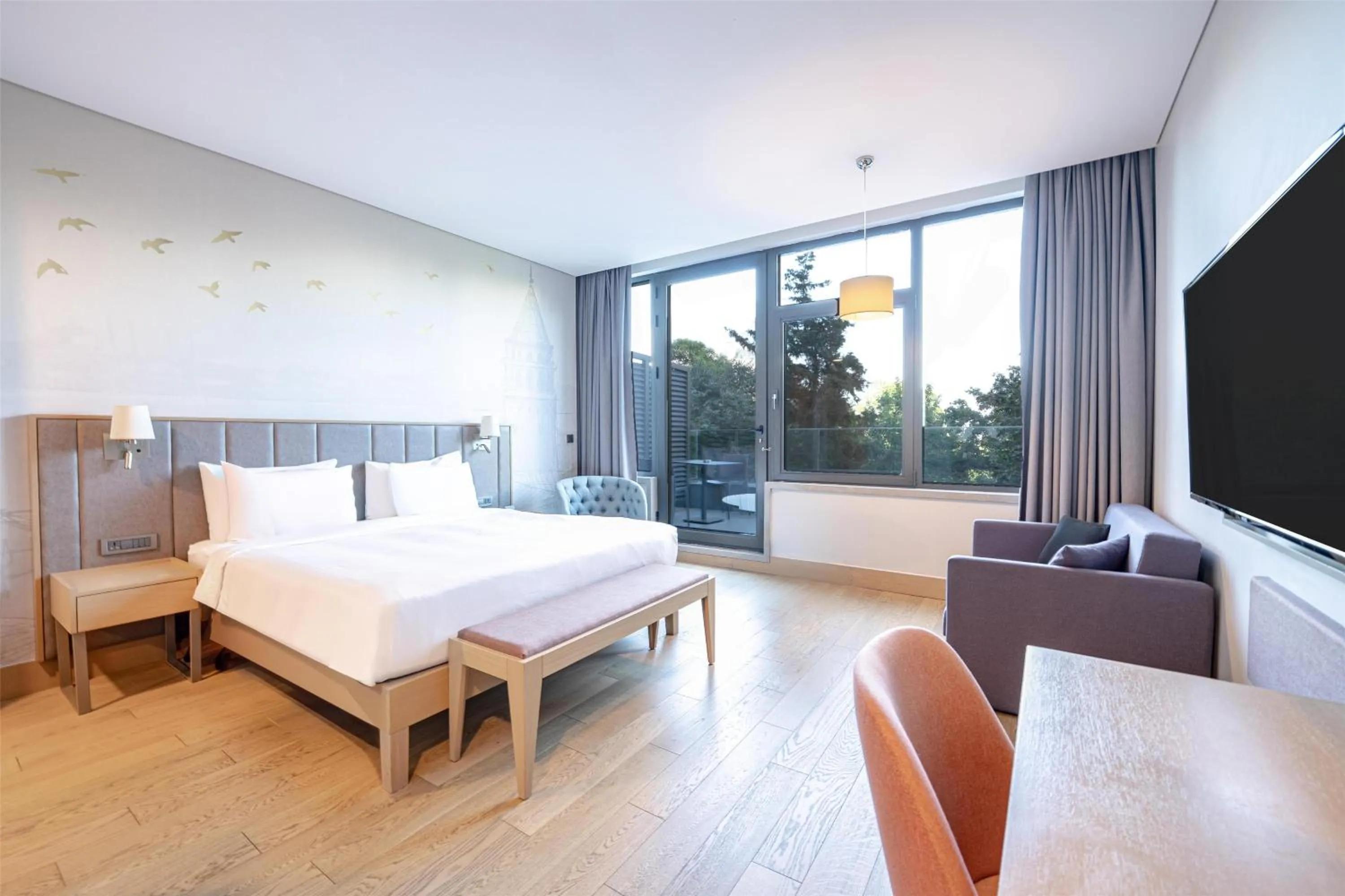 Bedroom, Bed in Radisson Hotel Istanbul Harbiye