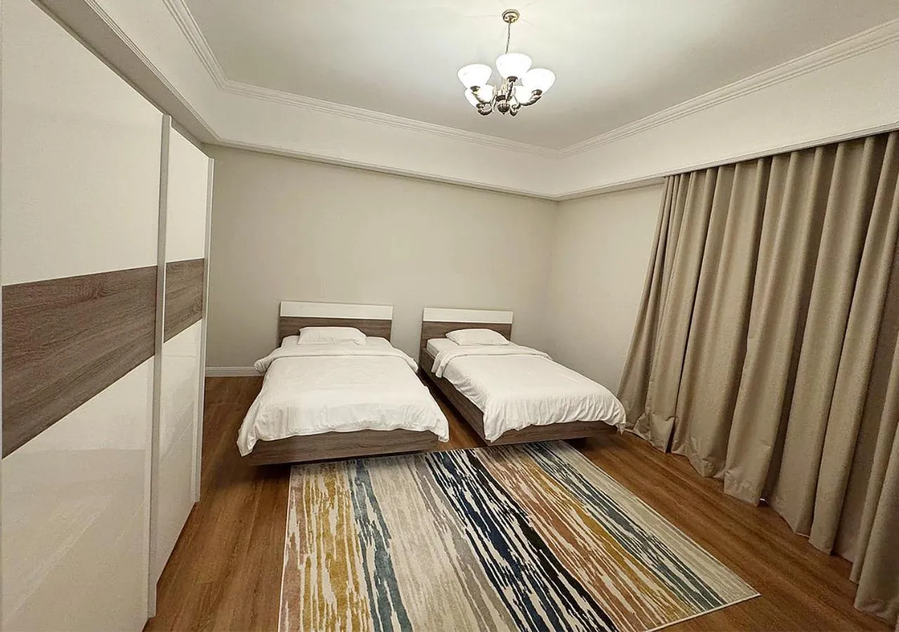 Bed in Al Faris Suites 2