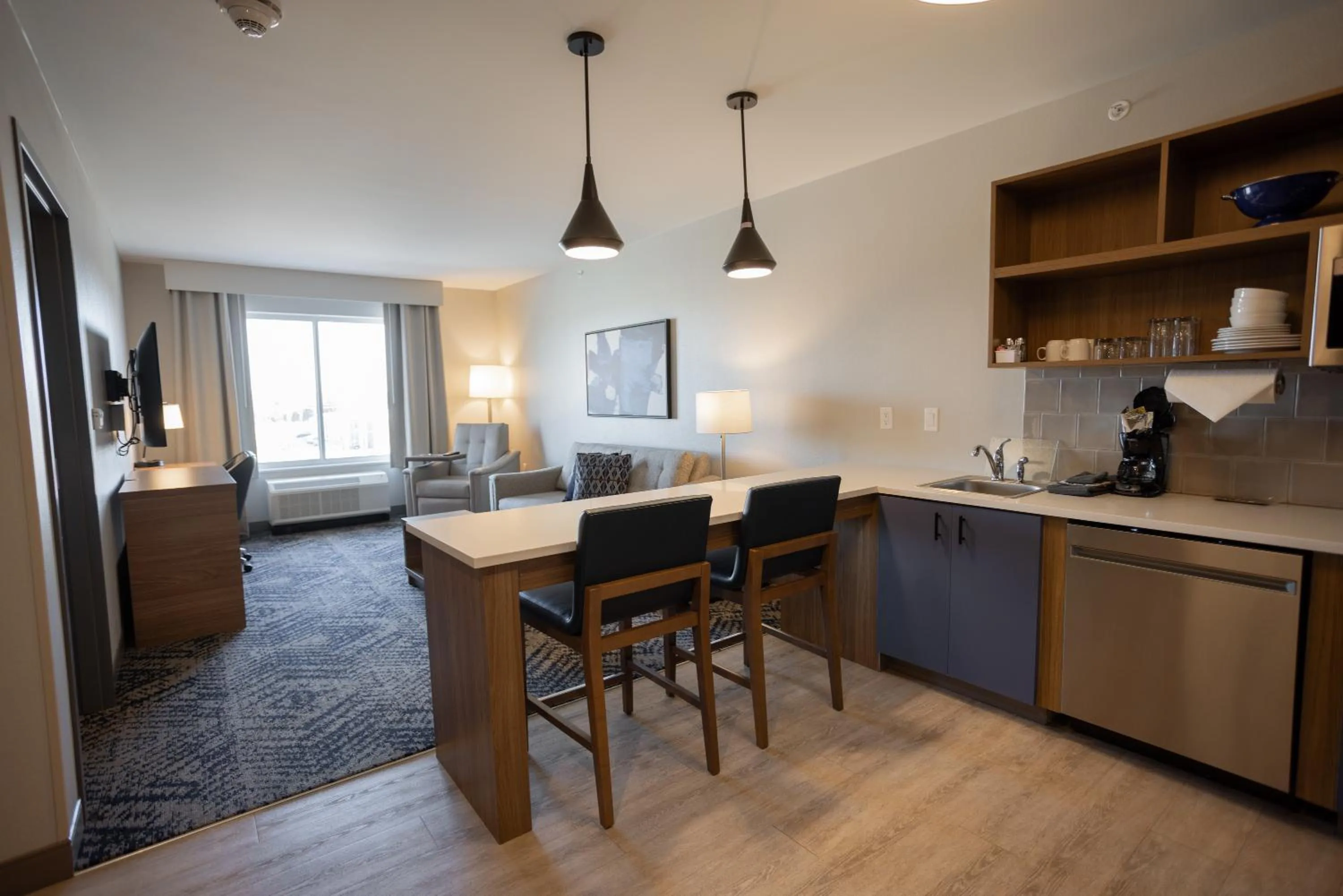 Kitchen or kitchenette in Candlewood Suites - Tulsa Hills - Jenks by IHG