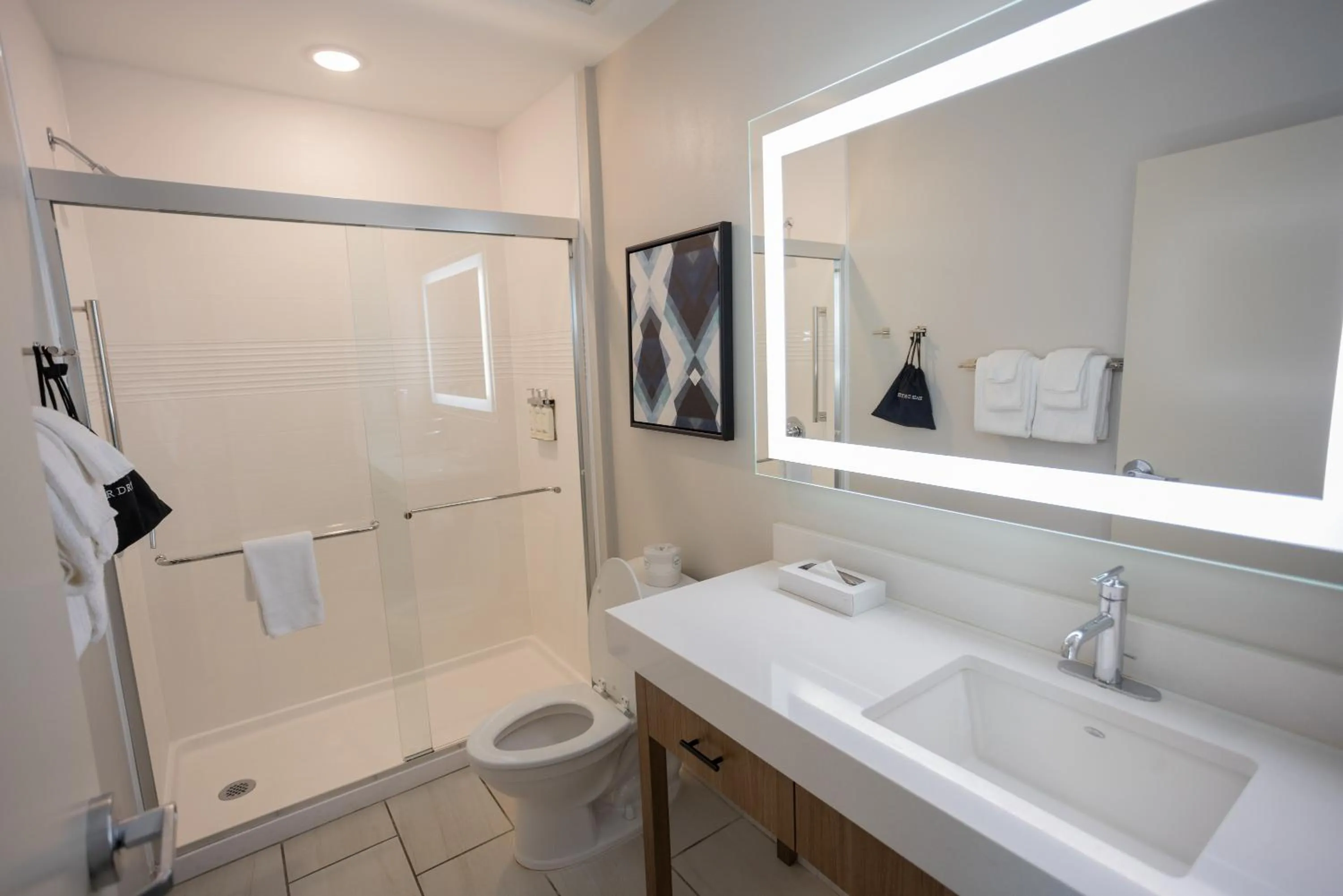 Shower in Candlewood Suites - Tulsa Hills - Jenks by IHG