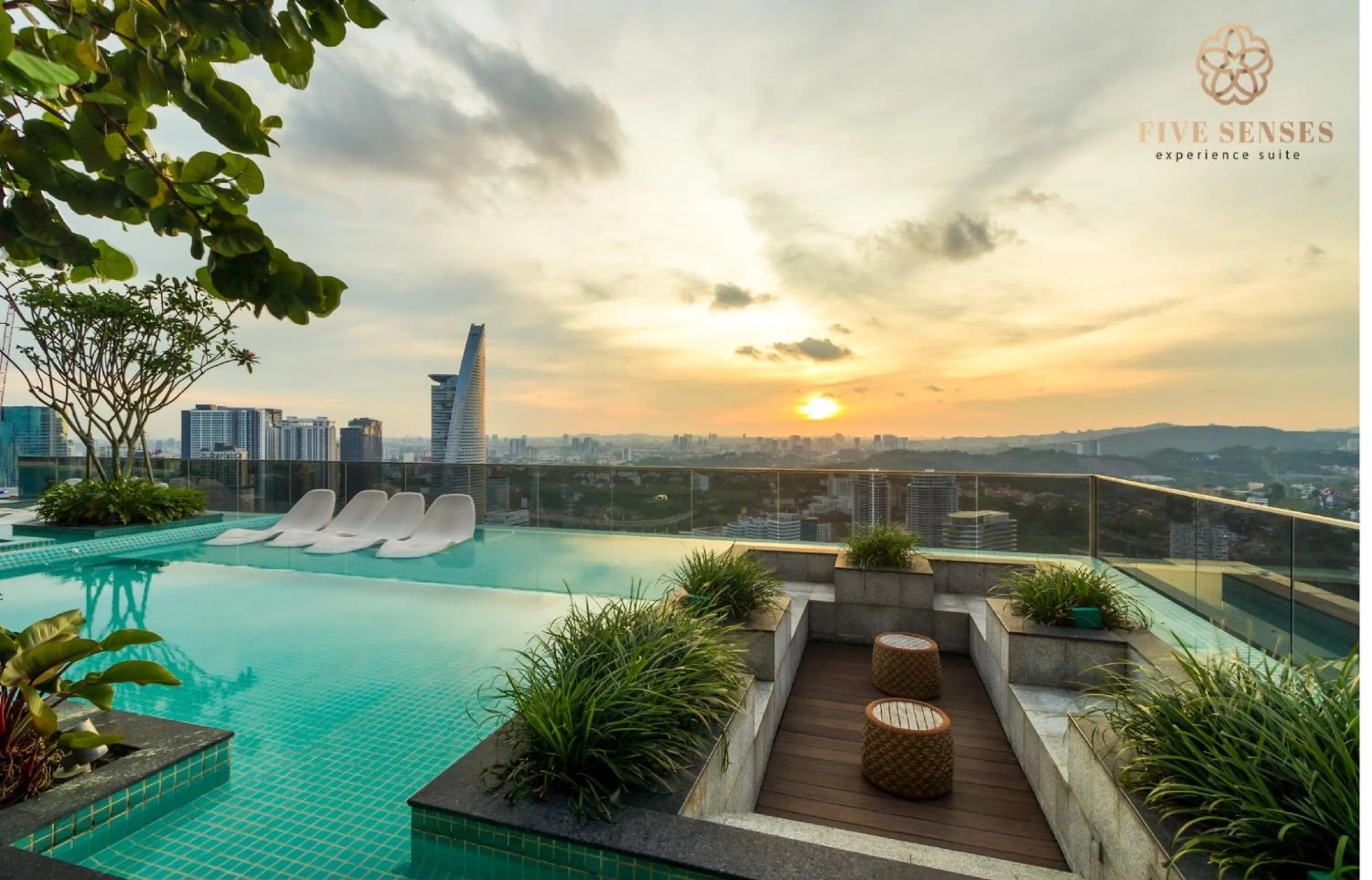 Swimming pool in ViiA Residences Kuala Lumpur, Five Senses
