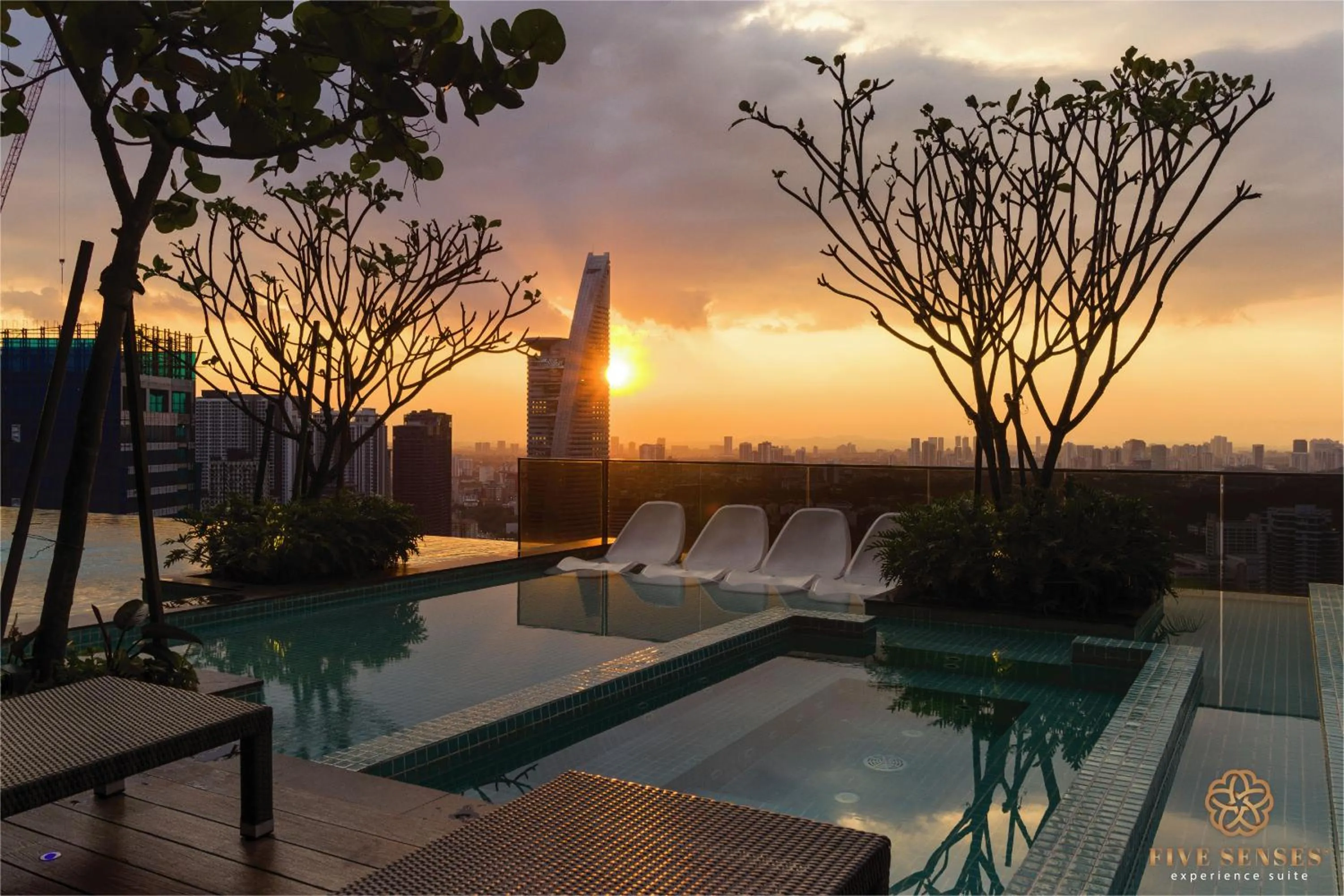 Swimming pool in ViiA Residences Kuala Lumpur, Five Senses