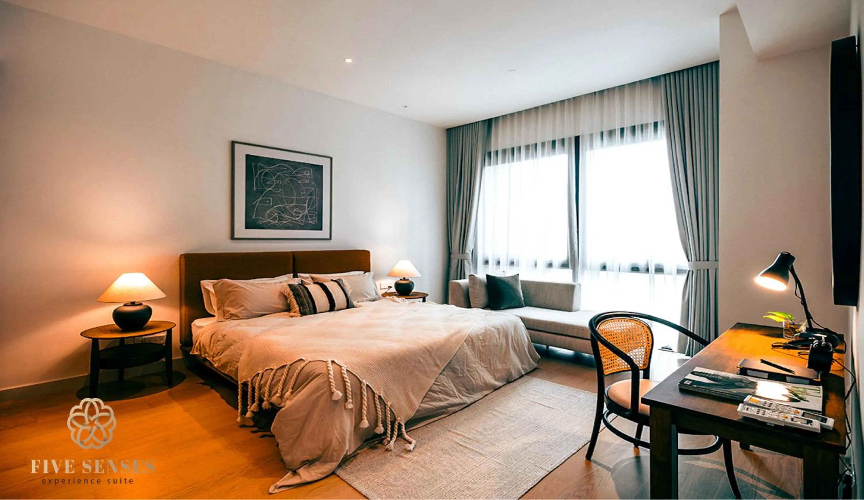 Bedroom, Bed in ViiA Residences Kuala Lumpur, Five Senses