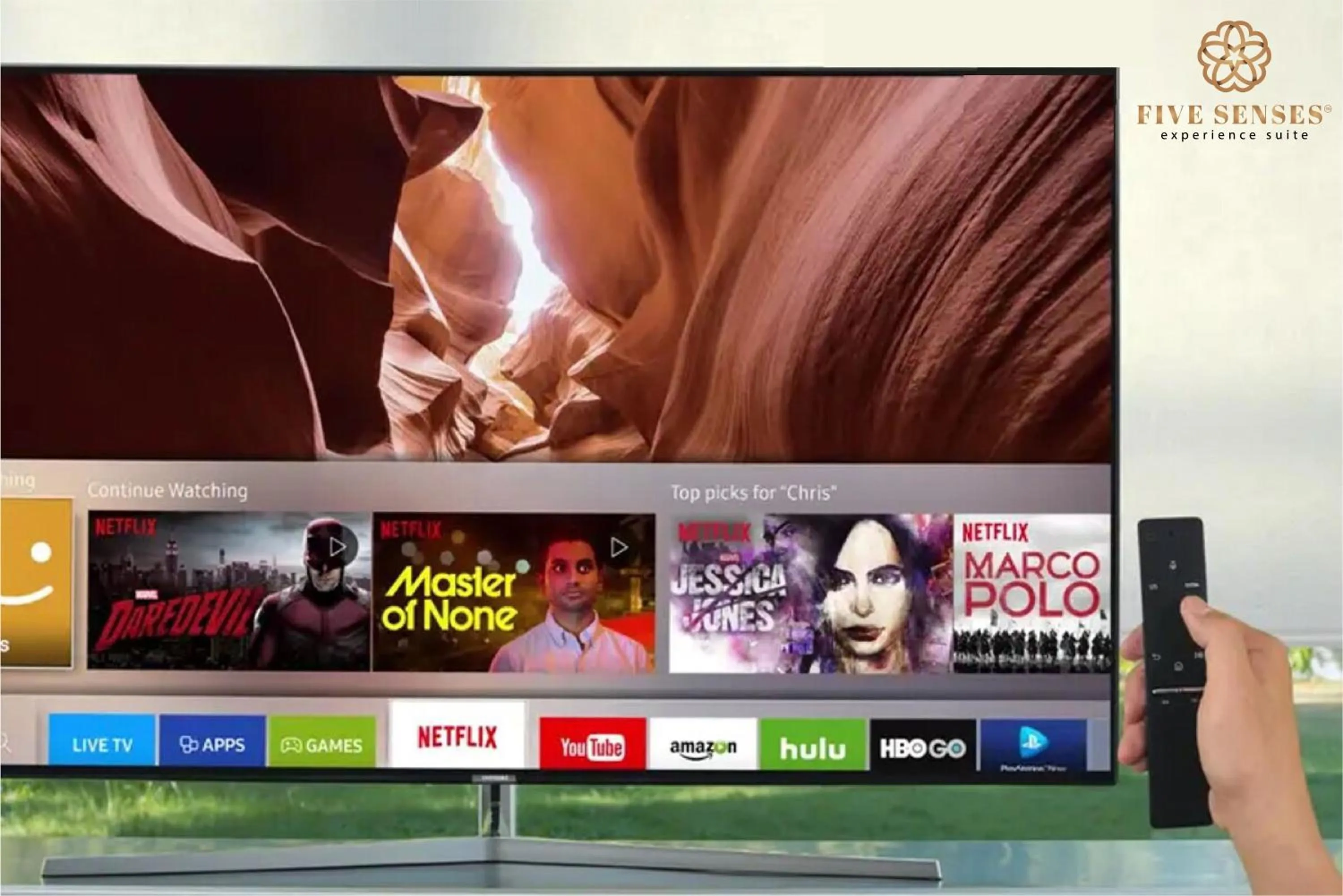 TV and multimedia in ViiA Residences Kuala Lumpur, Five Senses