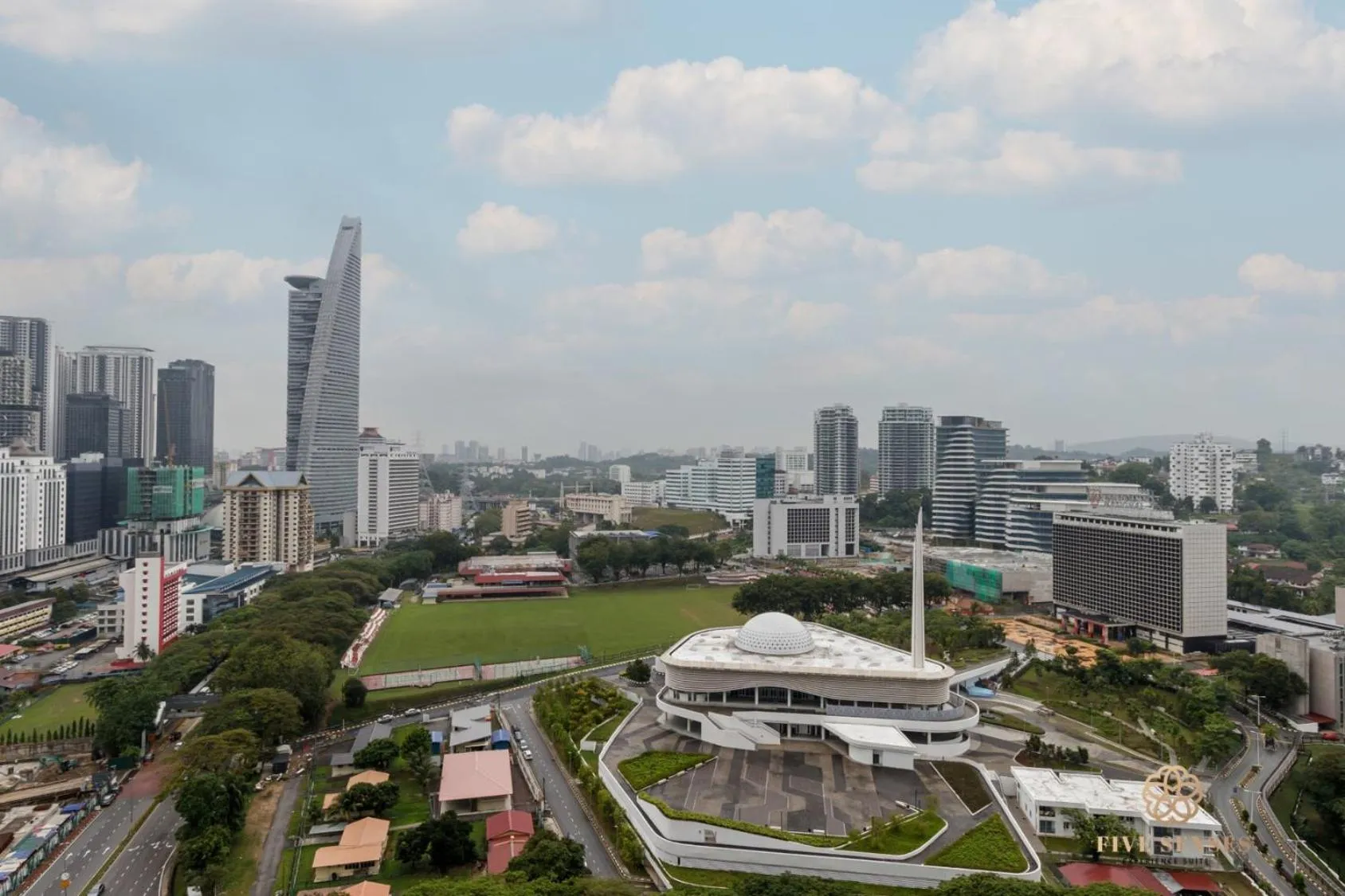 City view in ViiA Residences Kuala Lumpur, Five Senses