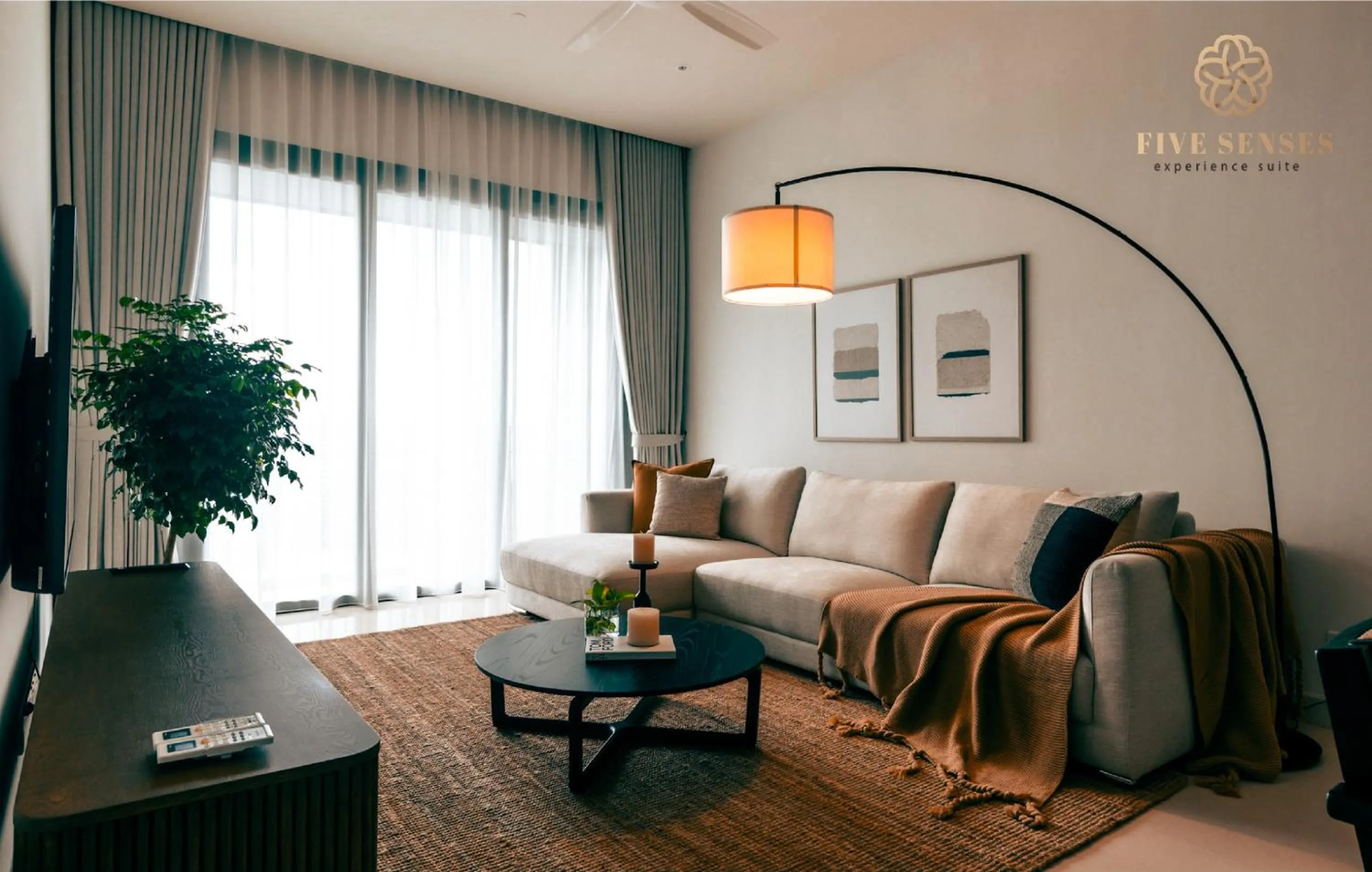 Living room in ViiA Residences Kuala Lumpur, Five Senses