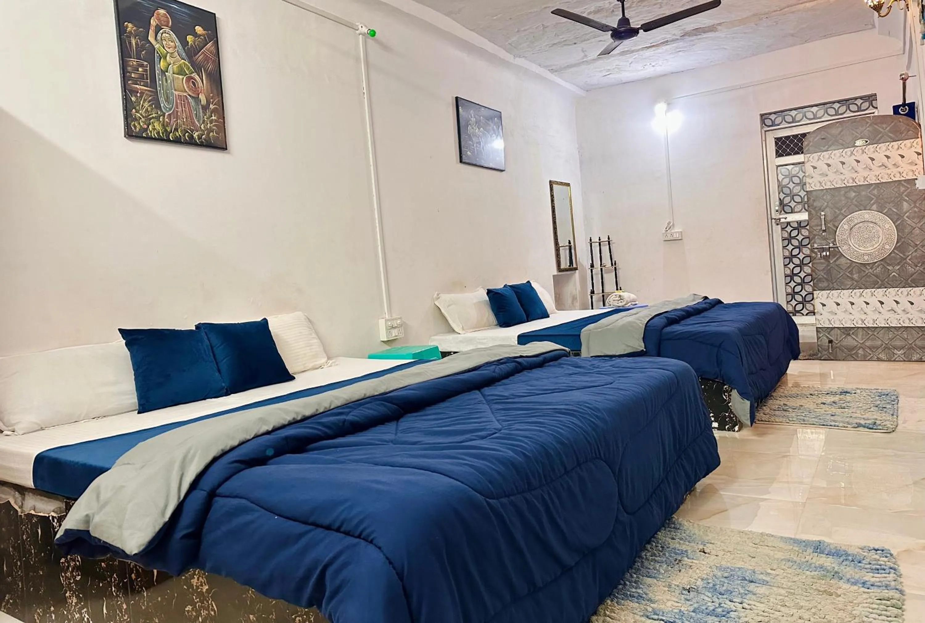 Bed in Hotel Kota kunj Heritage