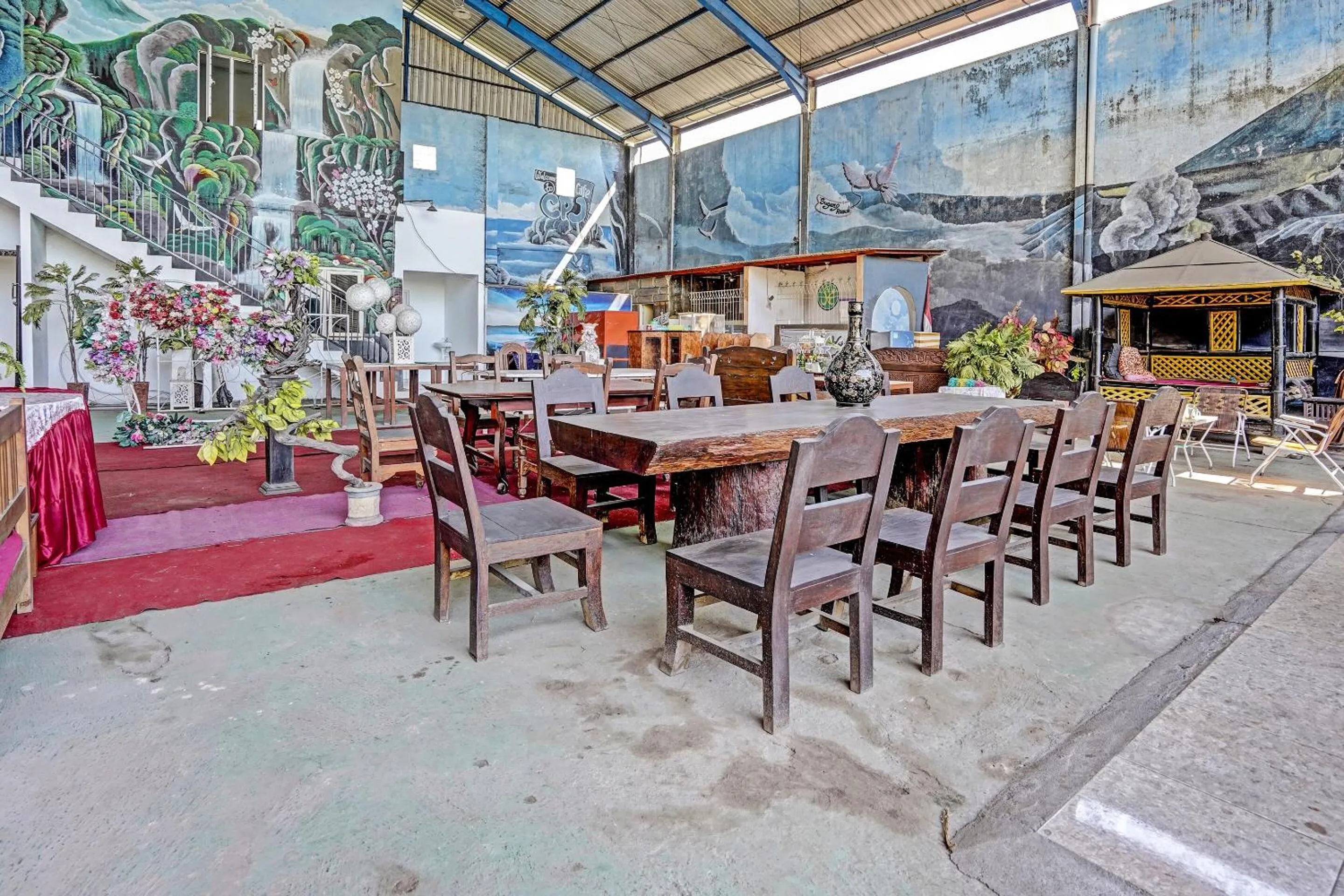 Lobby or reception in OYO 90943 Mochi 88 Homestay