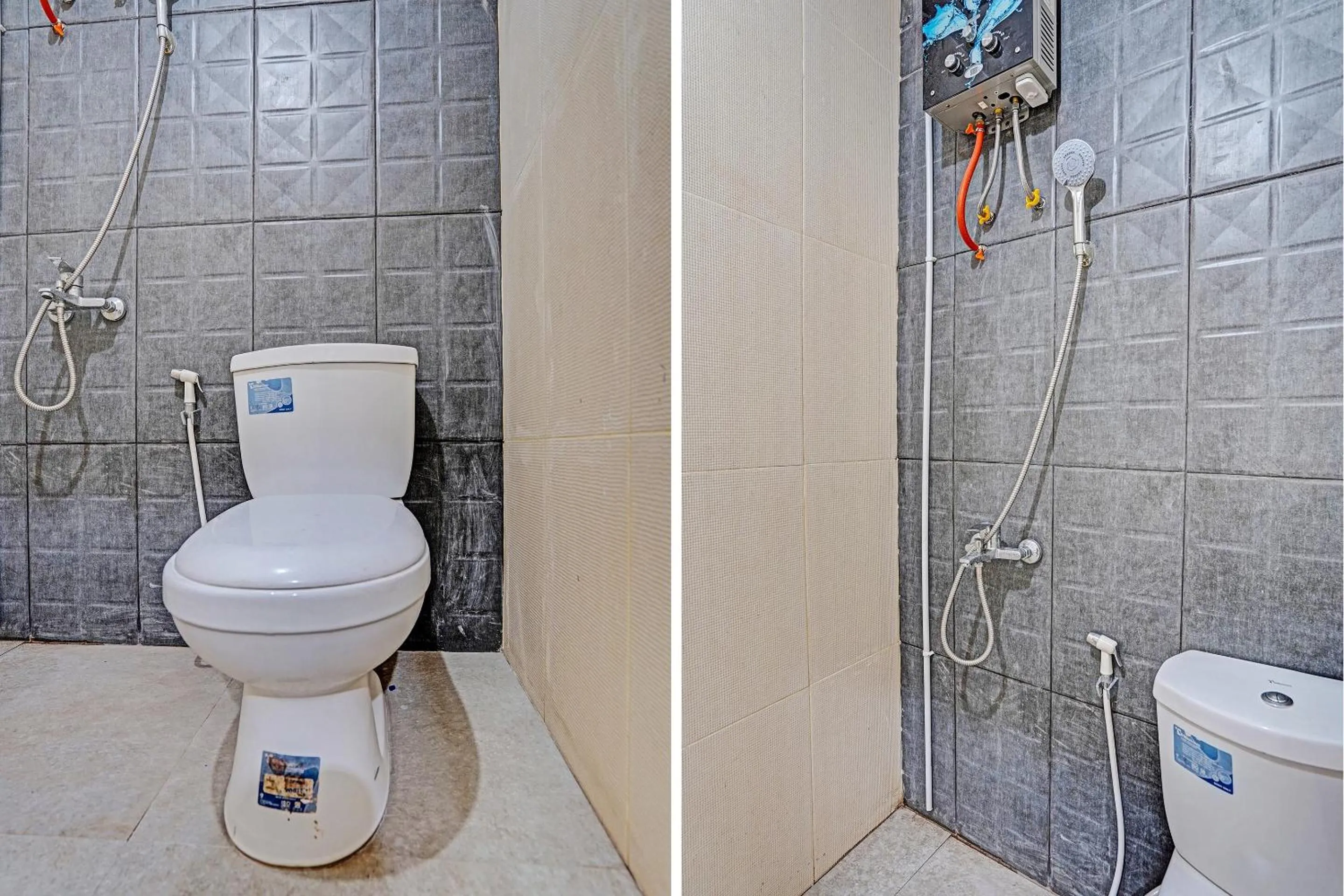 Bathroom in OYO 90943 Mochi 88 Homestay