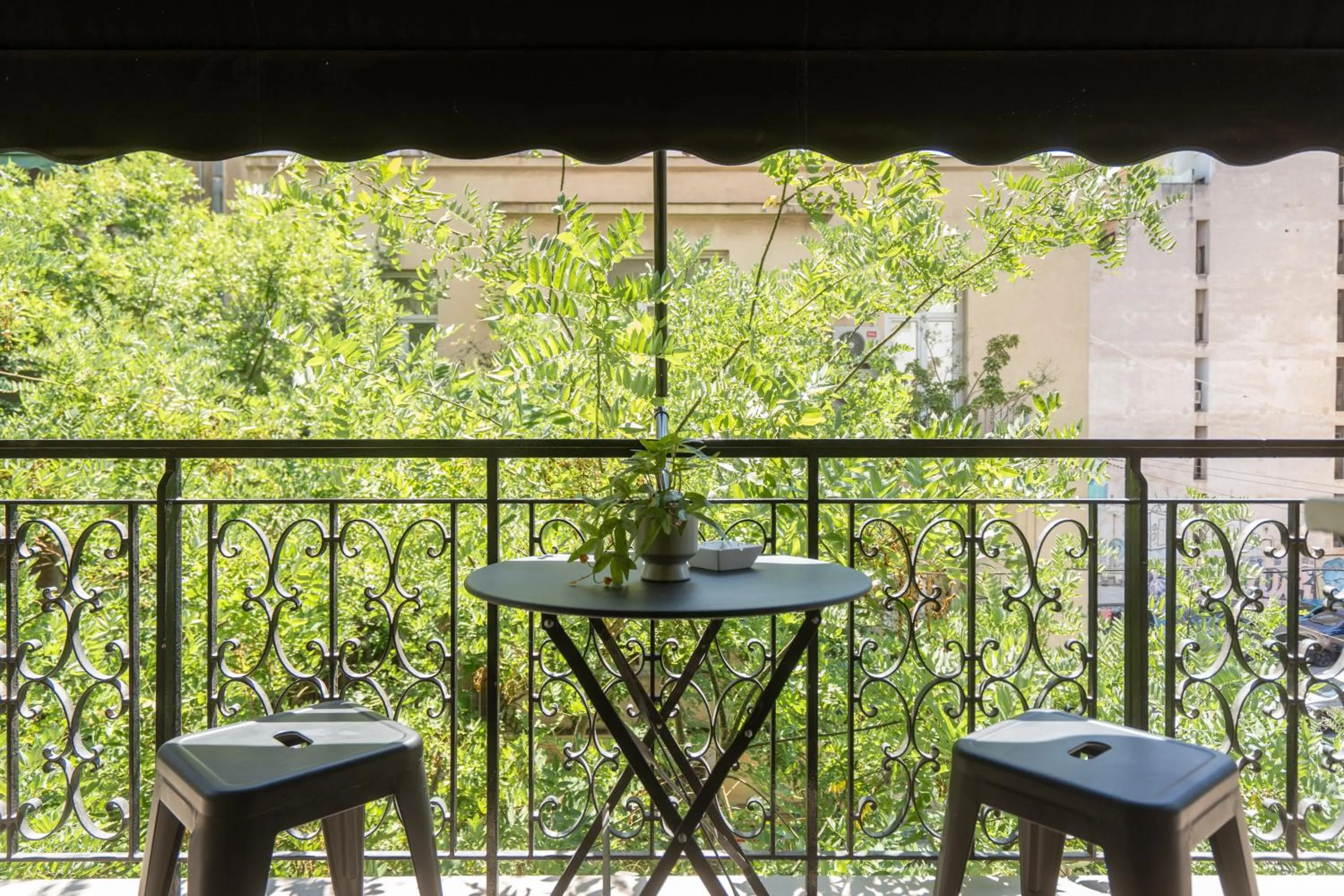 Balcony/Terrace in My Greek Vacations City Apartments