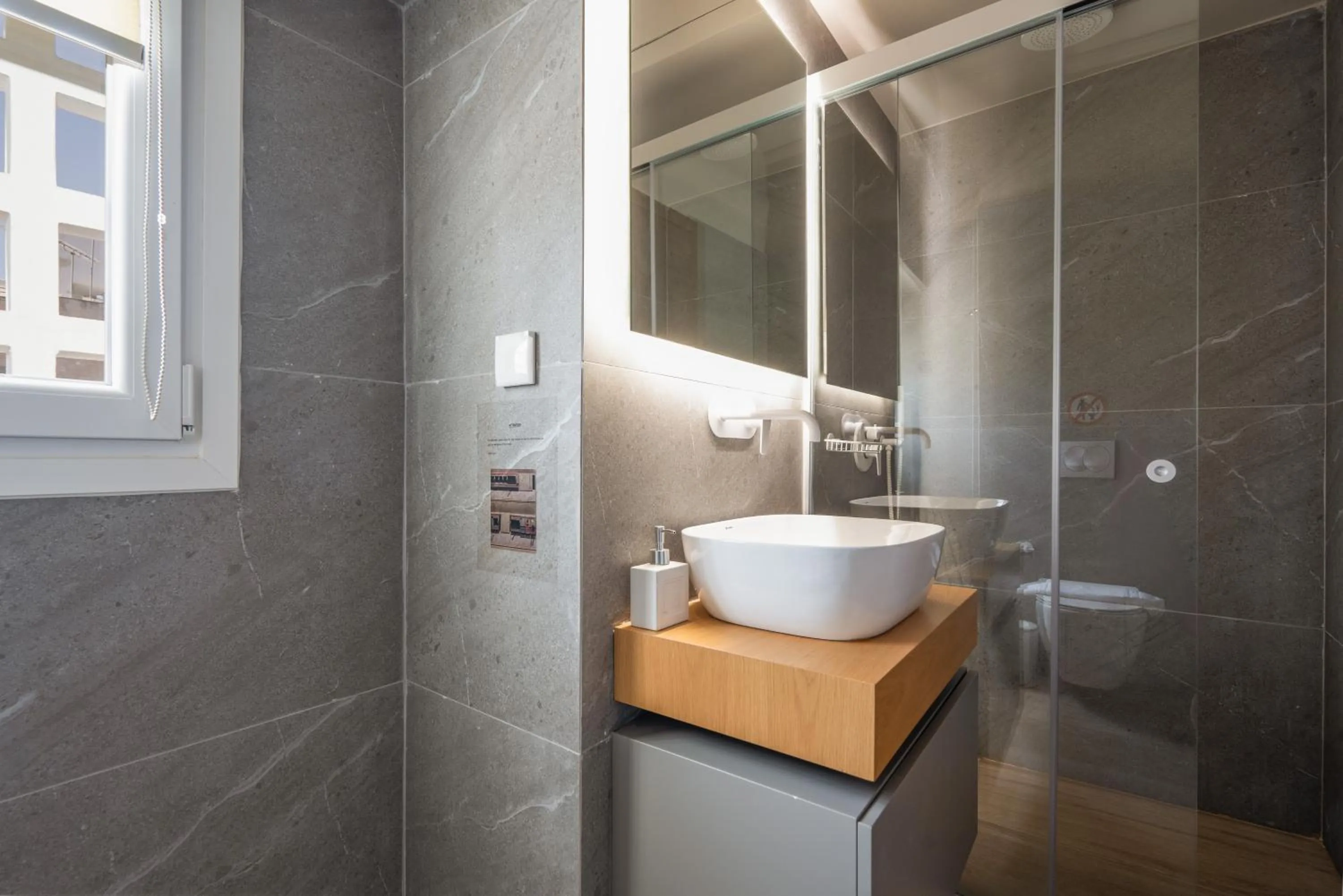 Shower in My Greek Vacations City Apartments