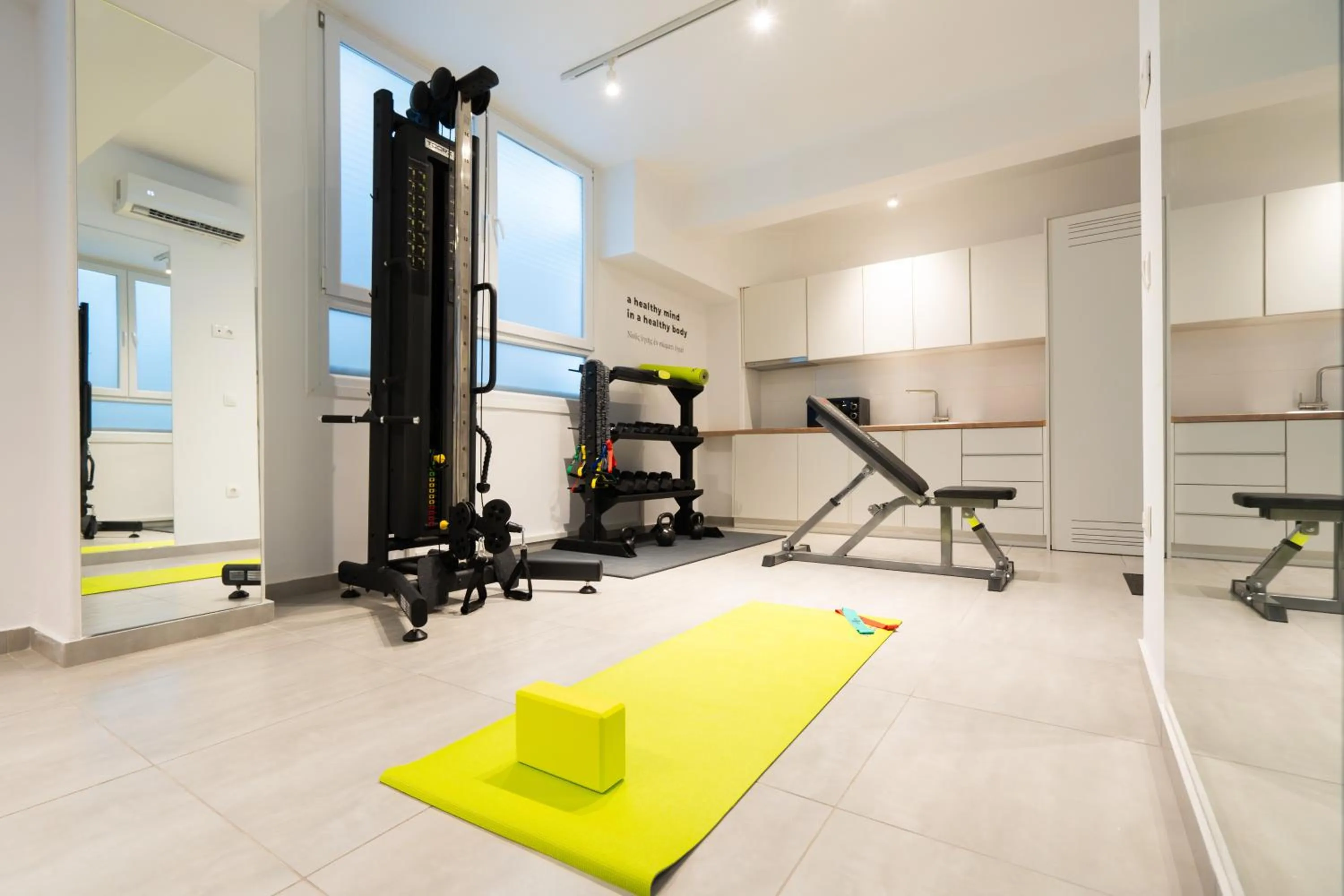 Fitness centre/facilities in My Greek Vacations City Apartments