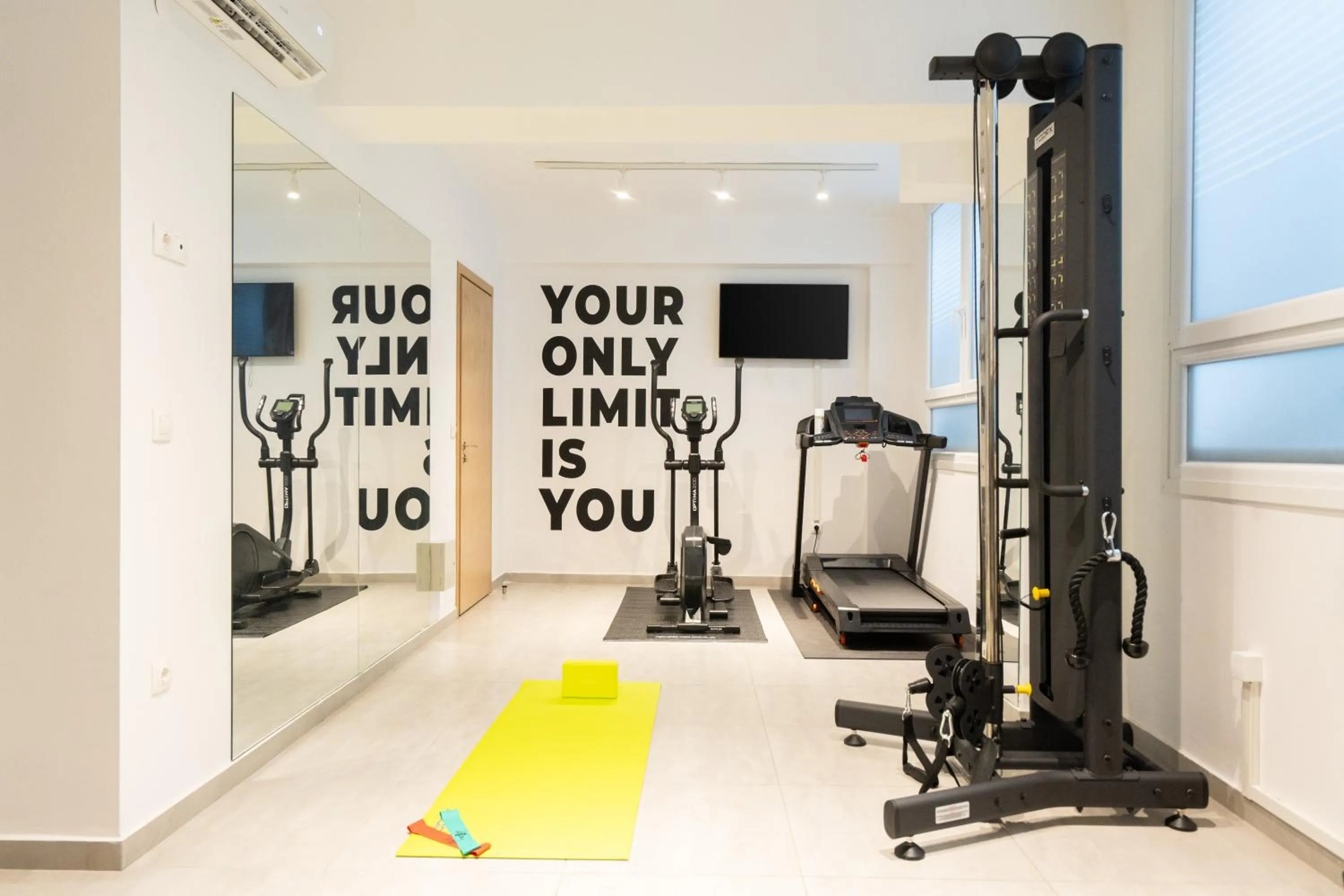 Fitness centre/facilities in My Greek Vacations City Apartments