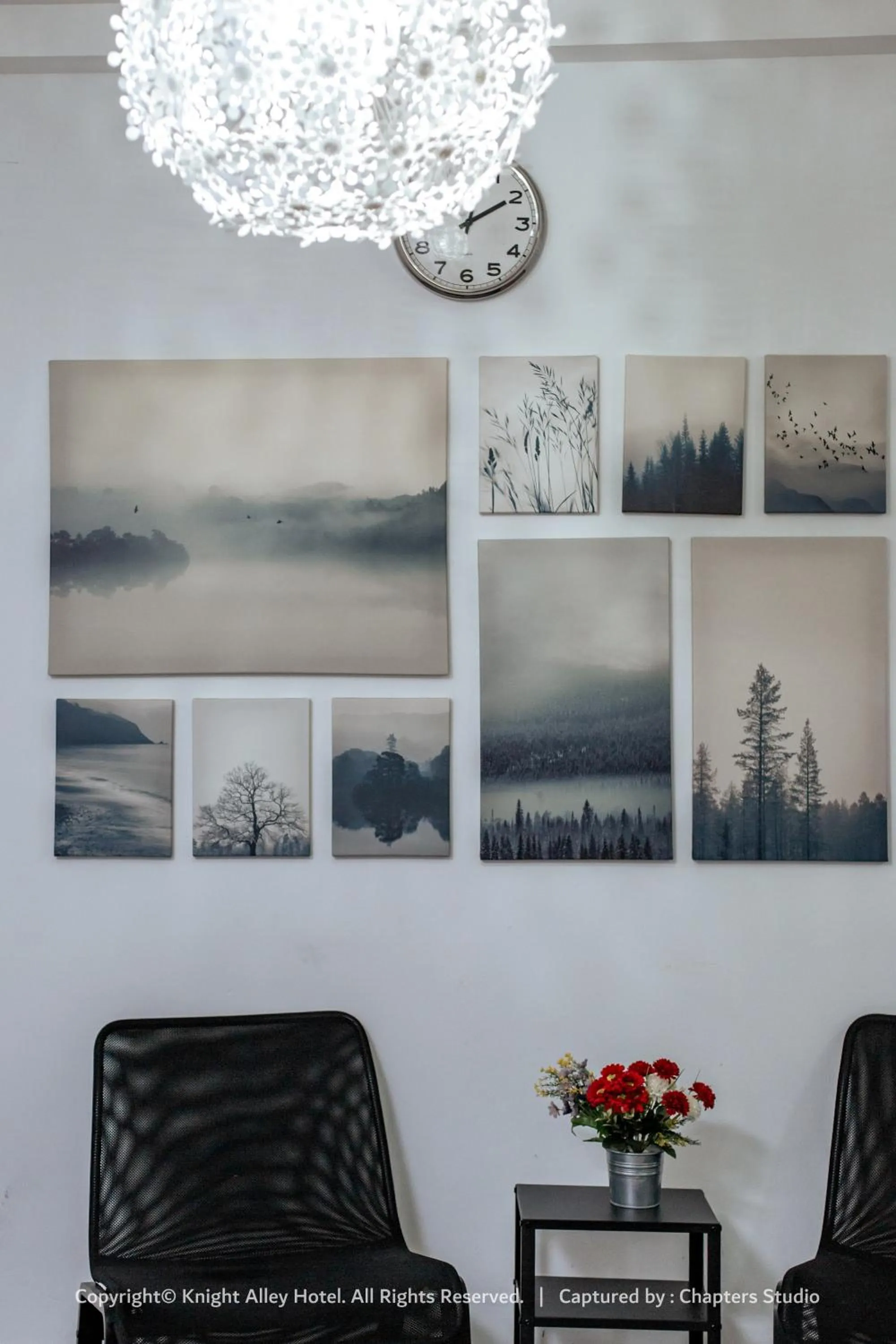 Decorative detail in Knight Alley Hotel