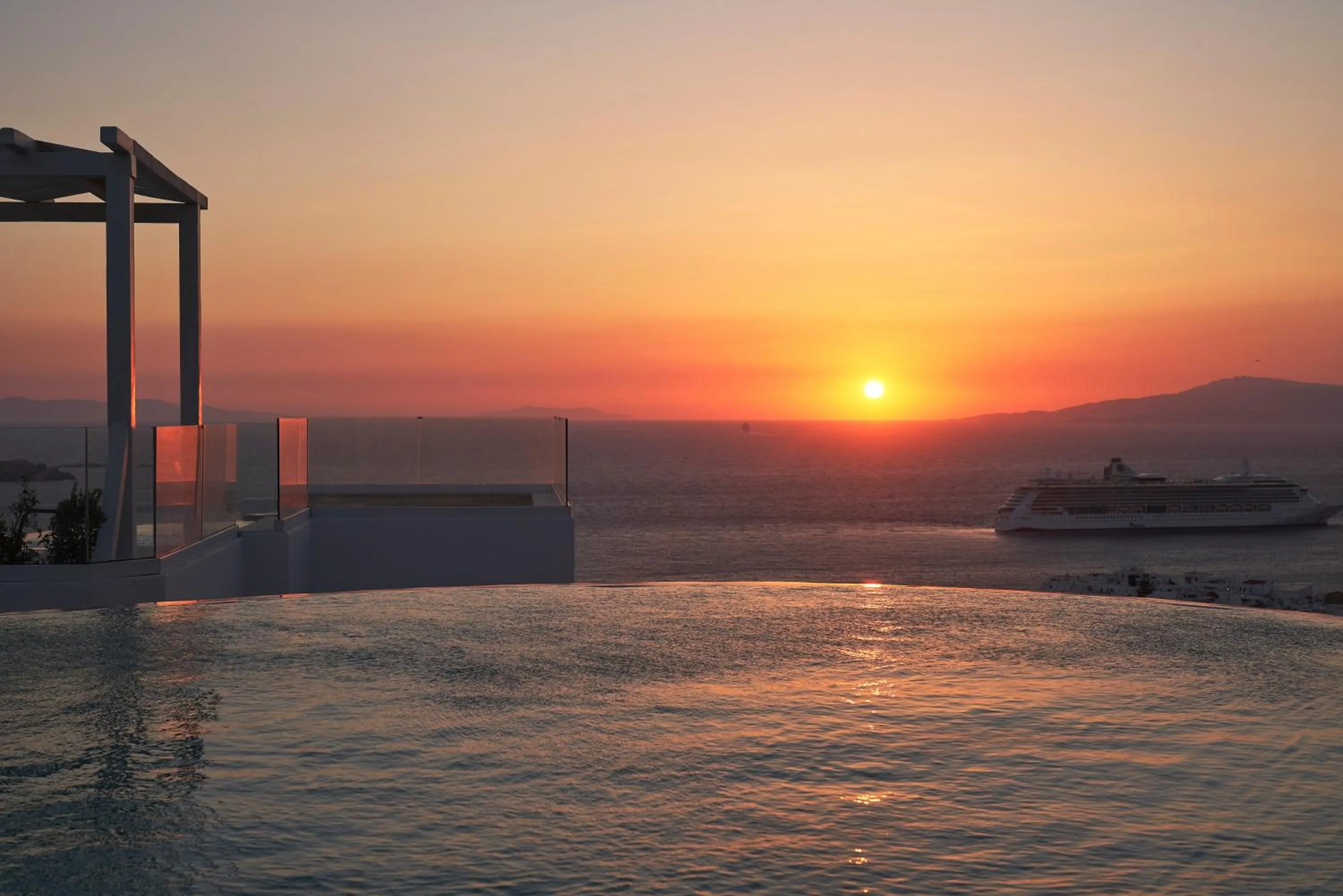 Natural landscape in Lovia Mykonos