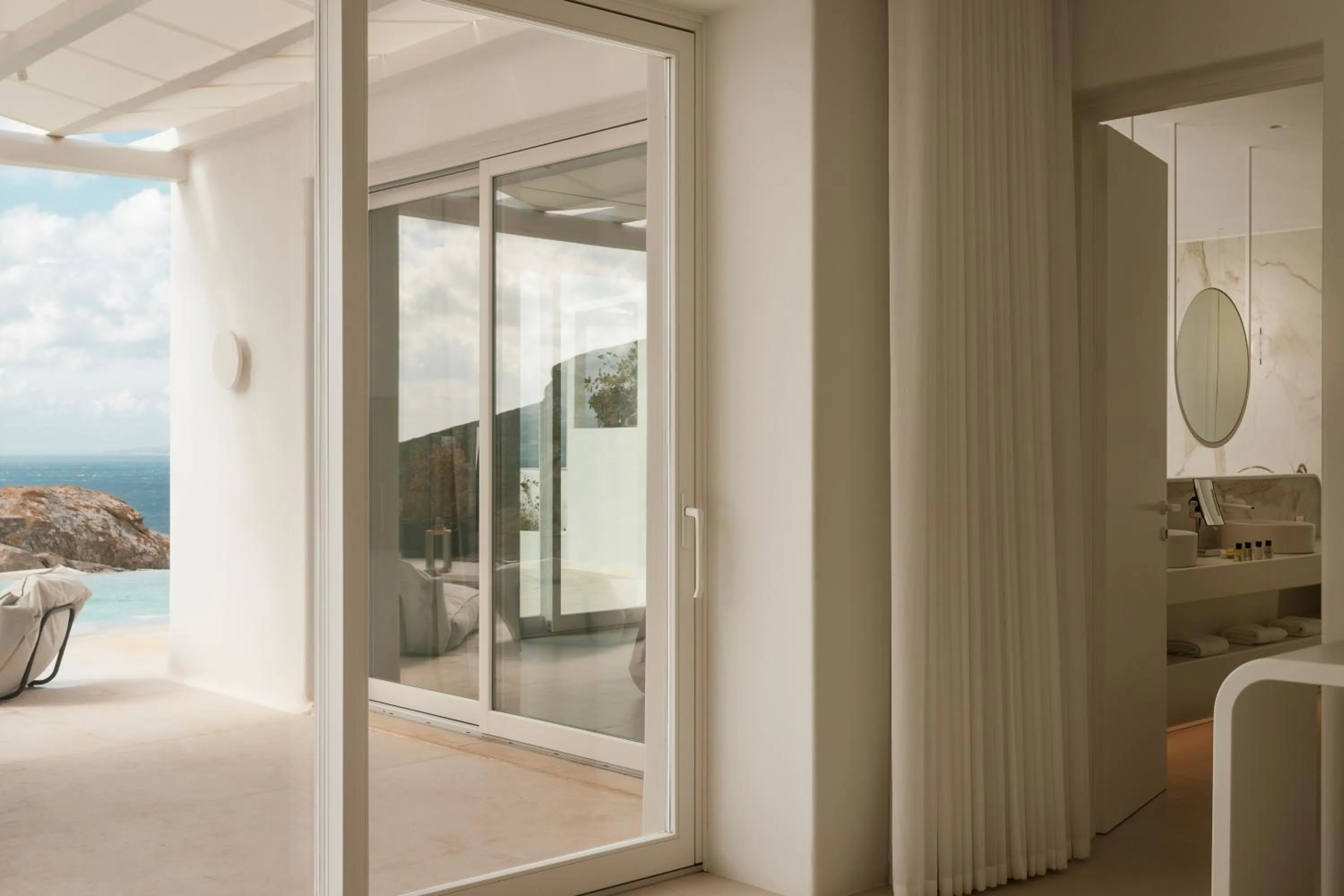 Natural landscape in Lovia Mykonos