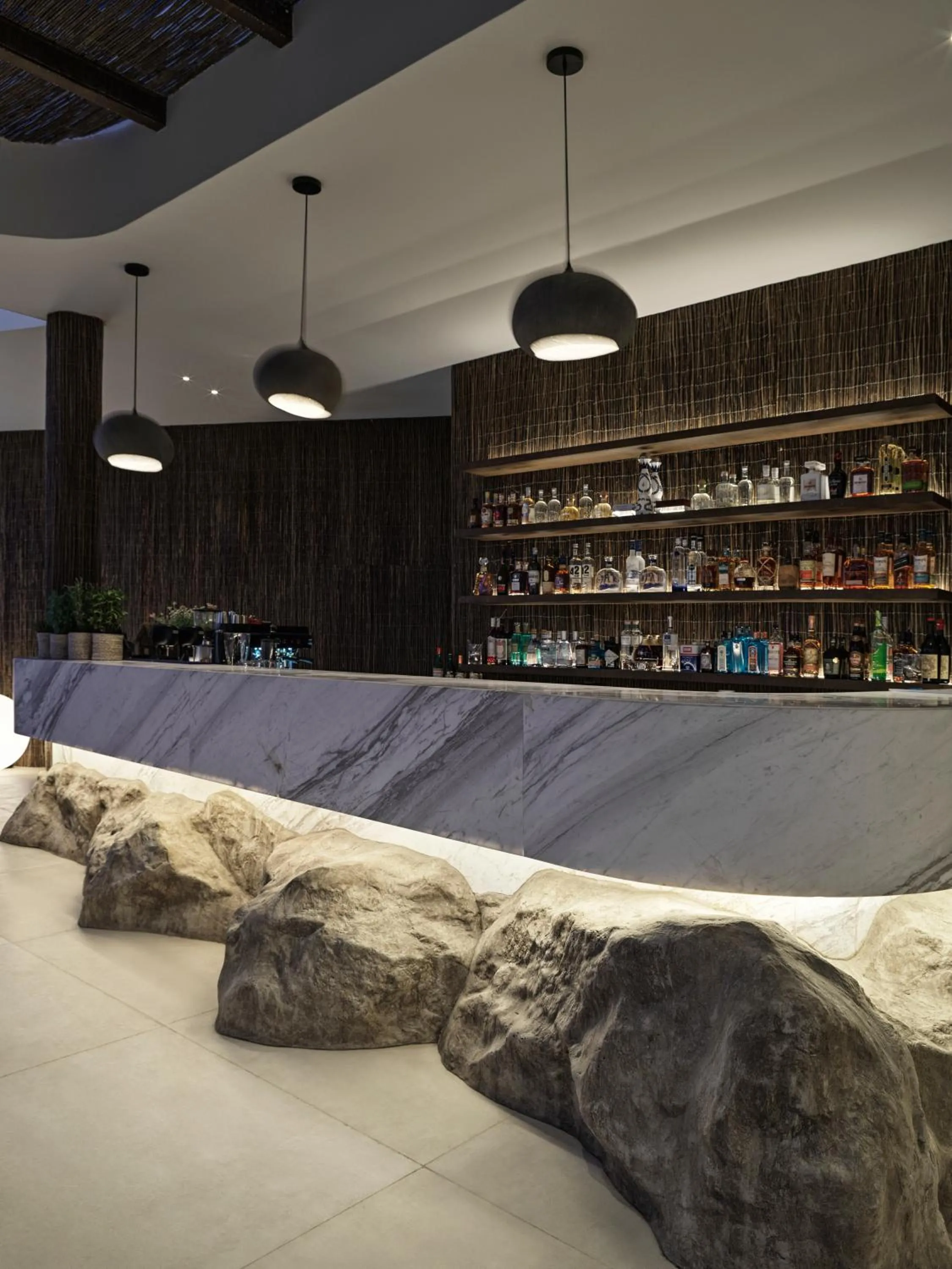 Lounge or bar in Lovia Mykonos